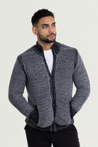 knitted cardigan  long male sweater  men's cardigan sweater with pockets  mr rogers bag
