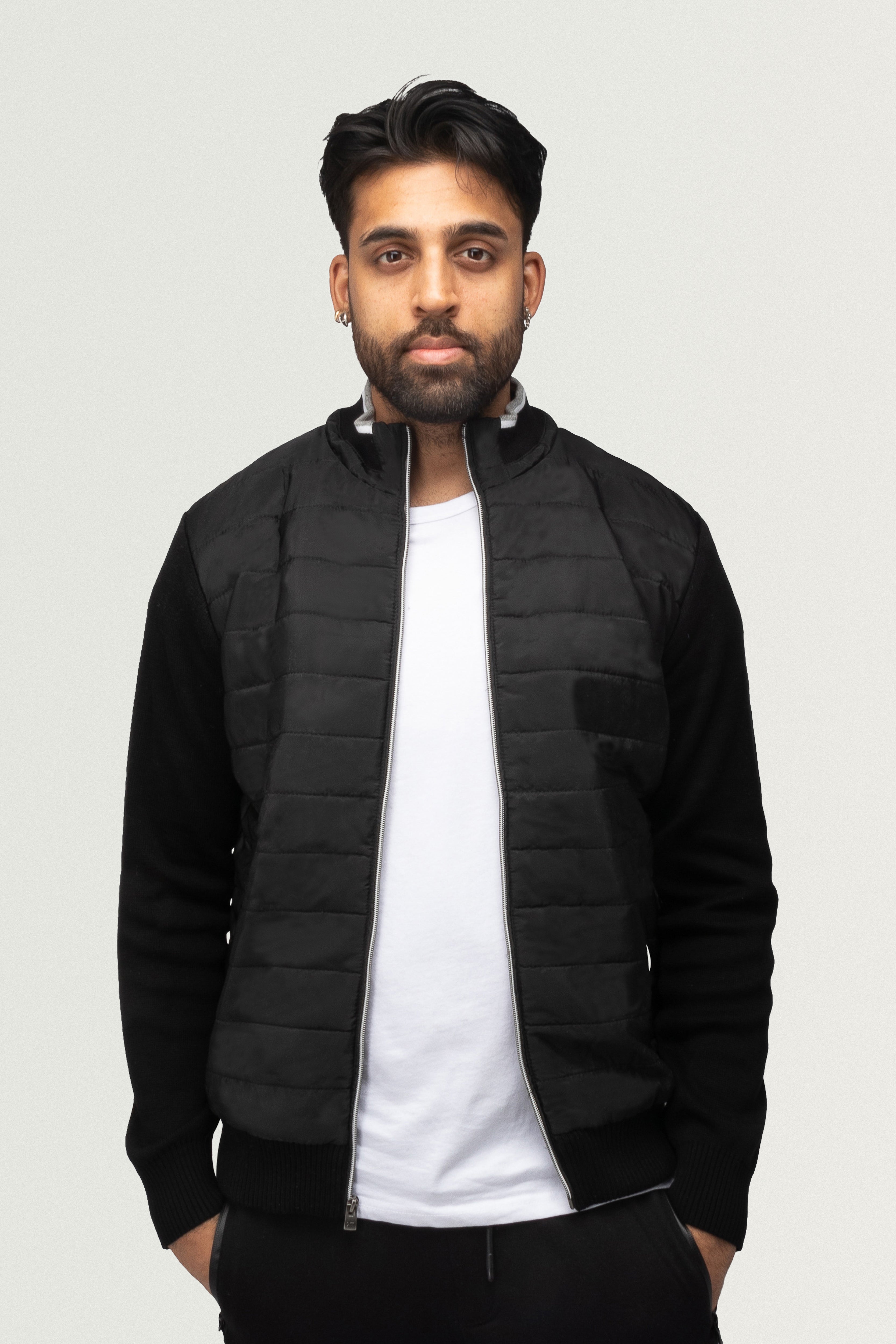 XRay Jeans Padded Hybrid Sweater Jacket – X-RAY JEANS