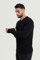 black sweatshirt  buzos para hombre  men sweater  mens sweater gym sweaters for men
