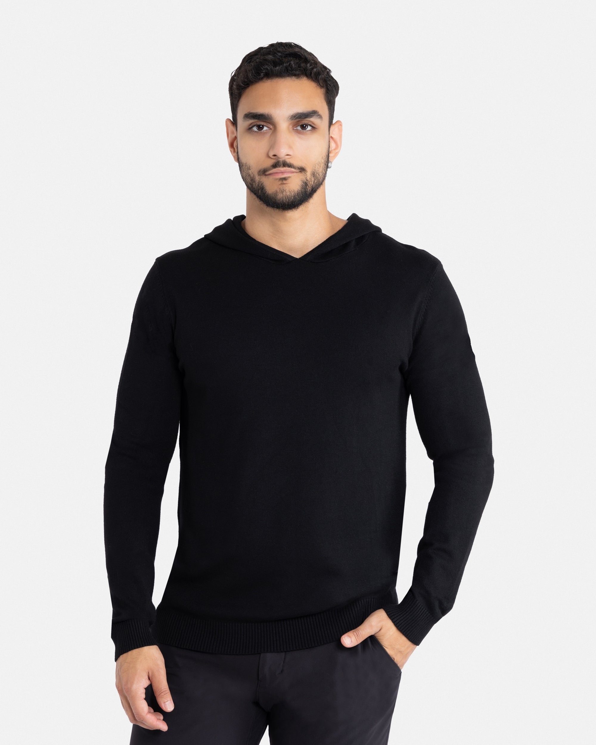 X RAY Men's Basic Casual Pullover Hooded Sweater