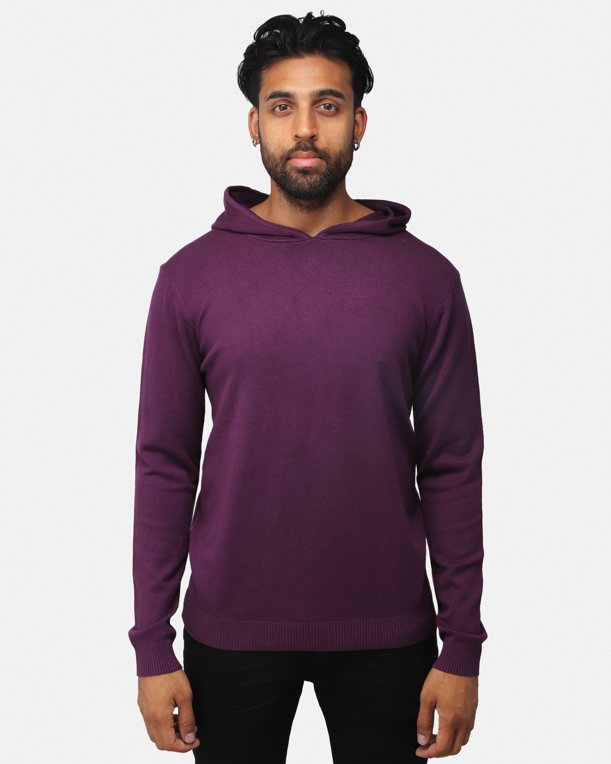 X RAY Men's Basic Casual Pullover Hooded Sweater