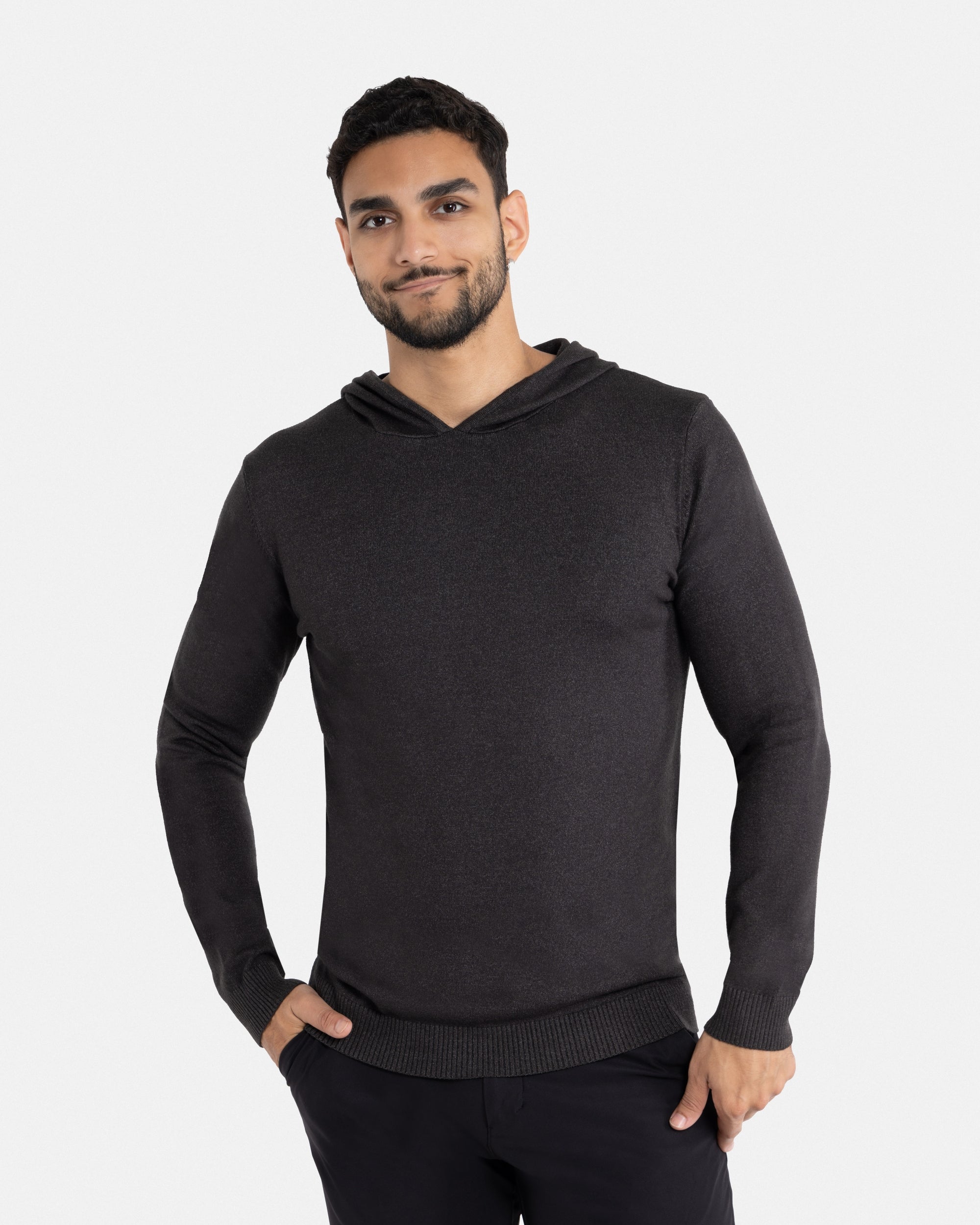 X RAY Men's Basic Casual Pullover Hooded Sweater