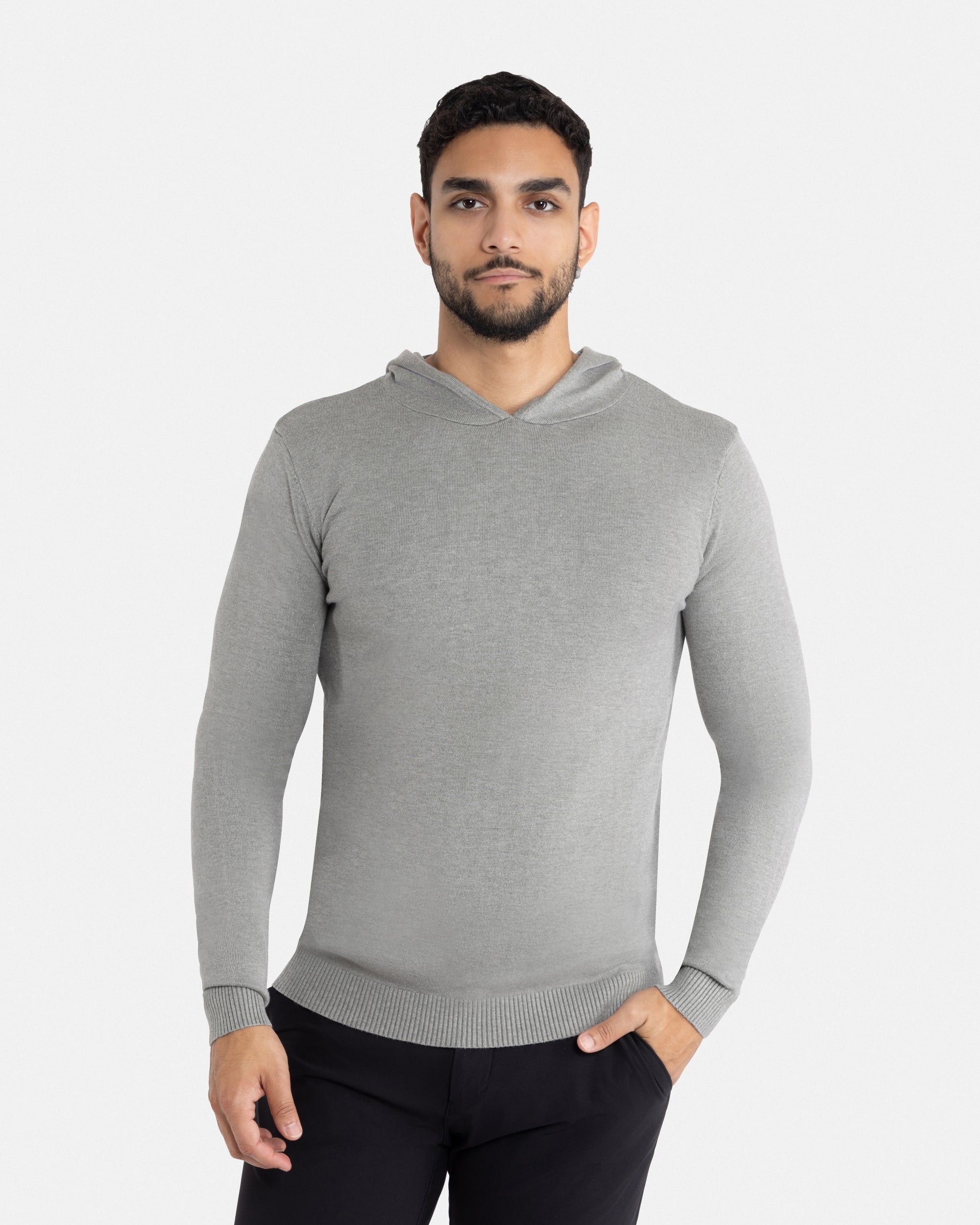 X RAY Men's Basic Casual Pullover Hooded Sweater