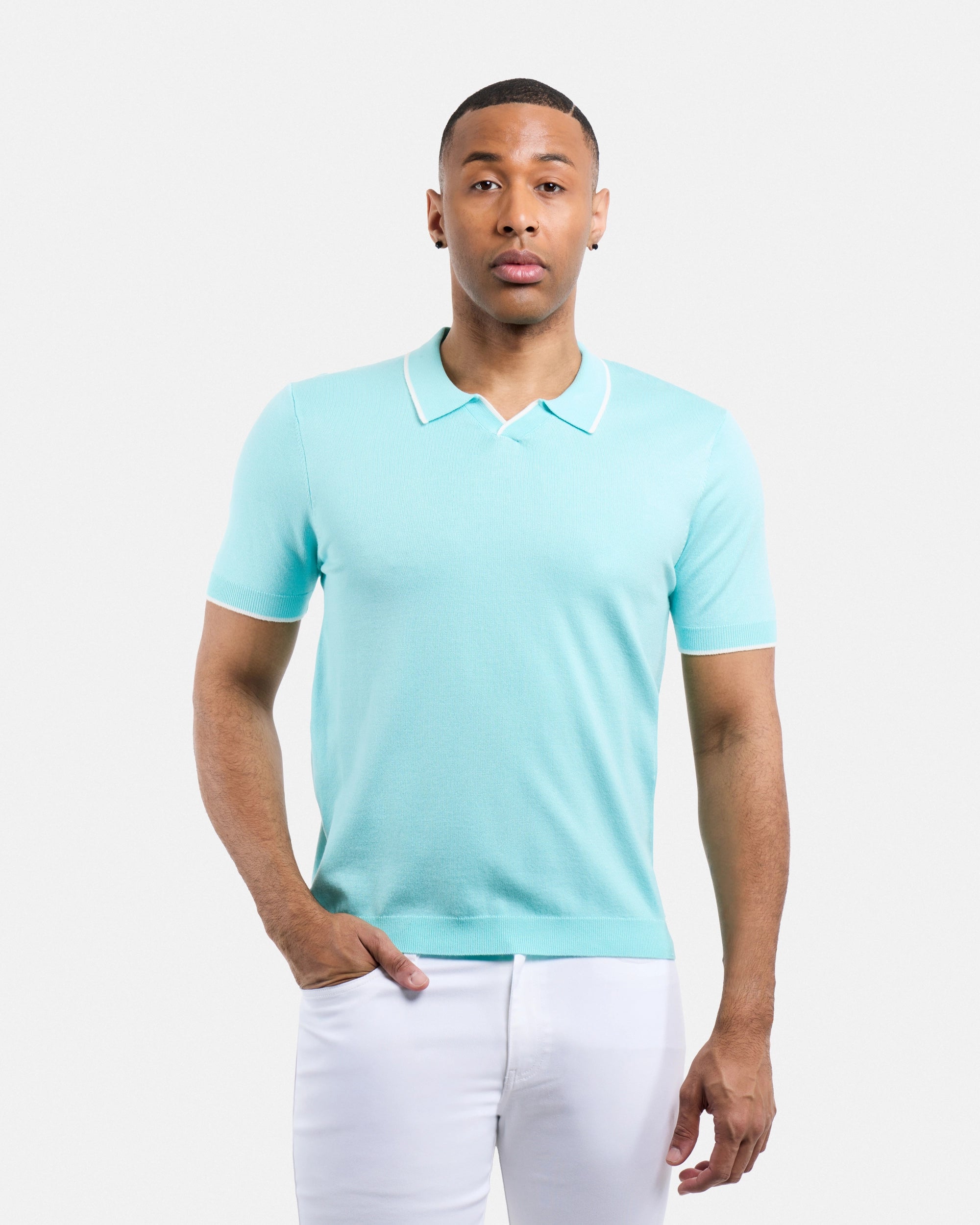#XMW-33138 Johnny Collar Sweater Polo-thumbmail-96