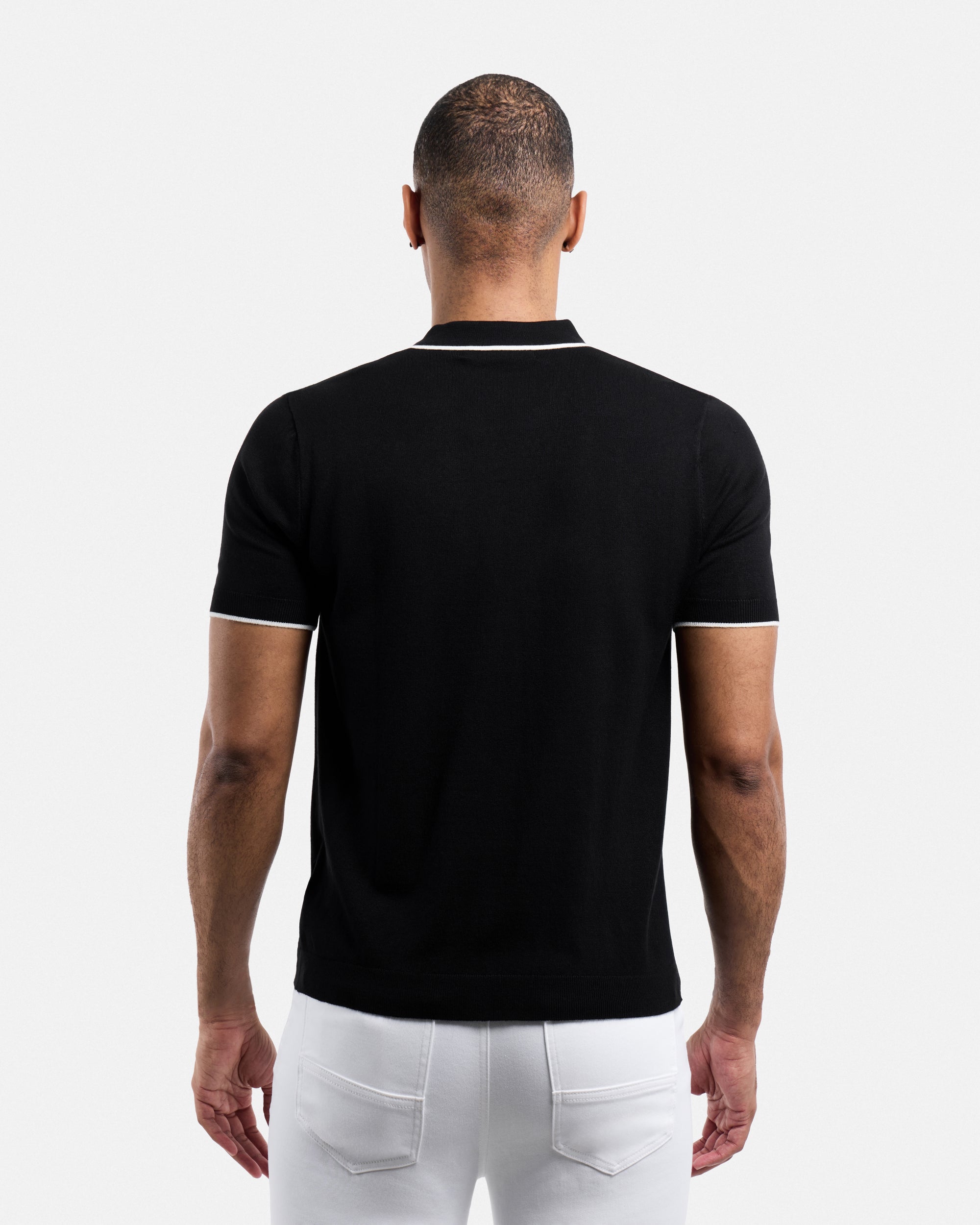 #XMW-33138 Johnny Collar Sweater Polo