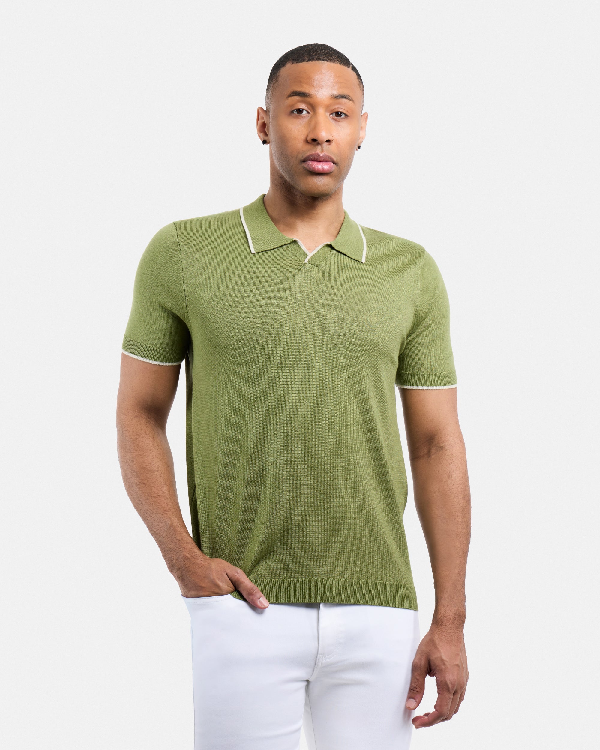 #XMW-33138 Johnny Collar Sweater Polo-thumbmail-9