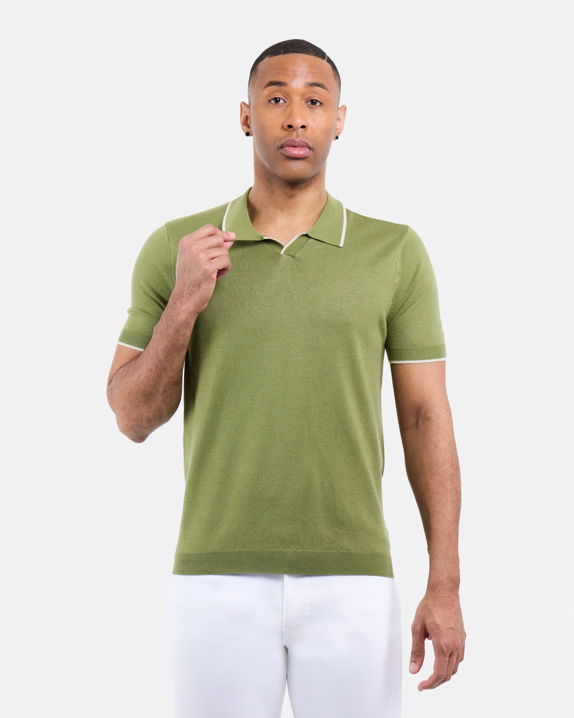 #XMW-33138 Johnny Collar Sweater Polo-thumbmail-13
