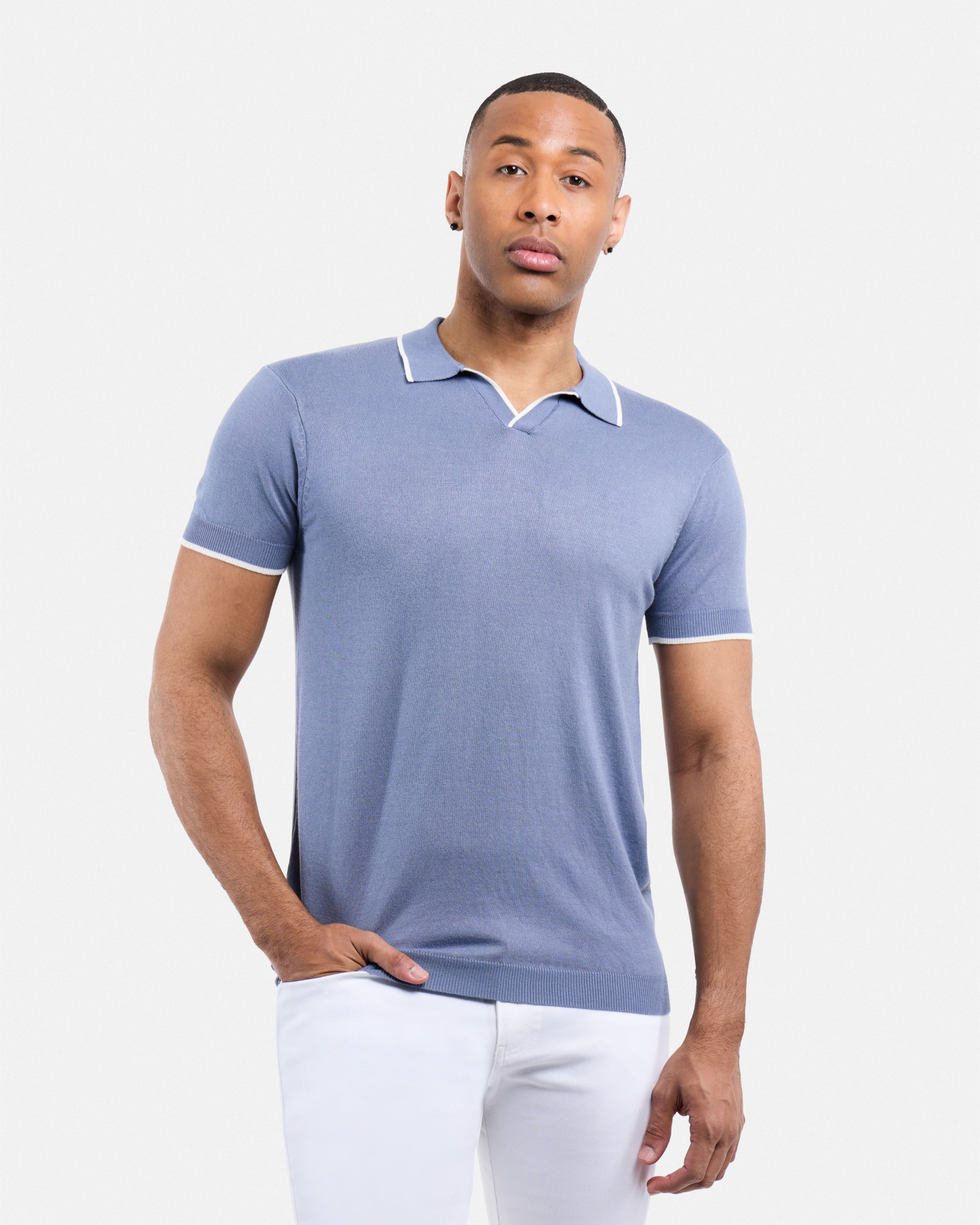 #XMW-33138 Johnny Collar Sweater Polo-thumbmail-25