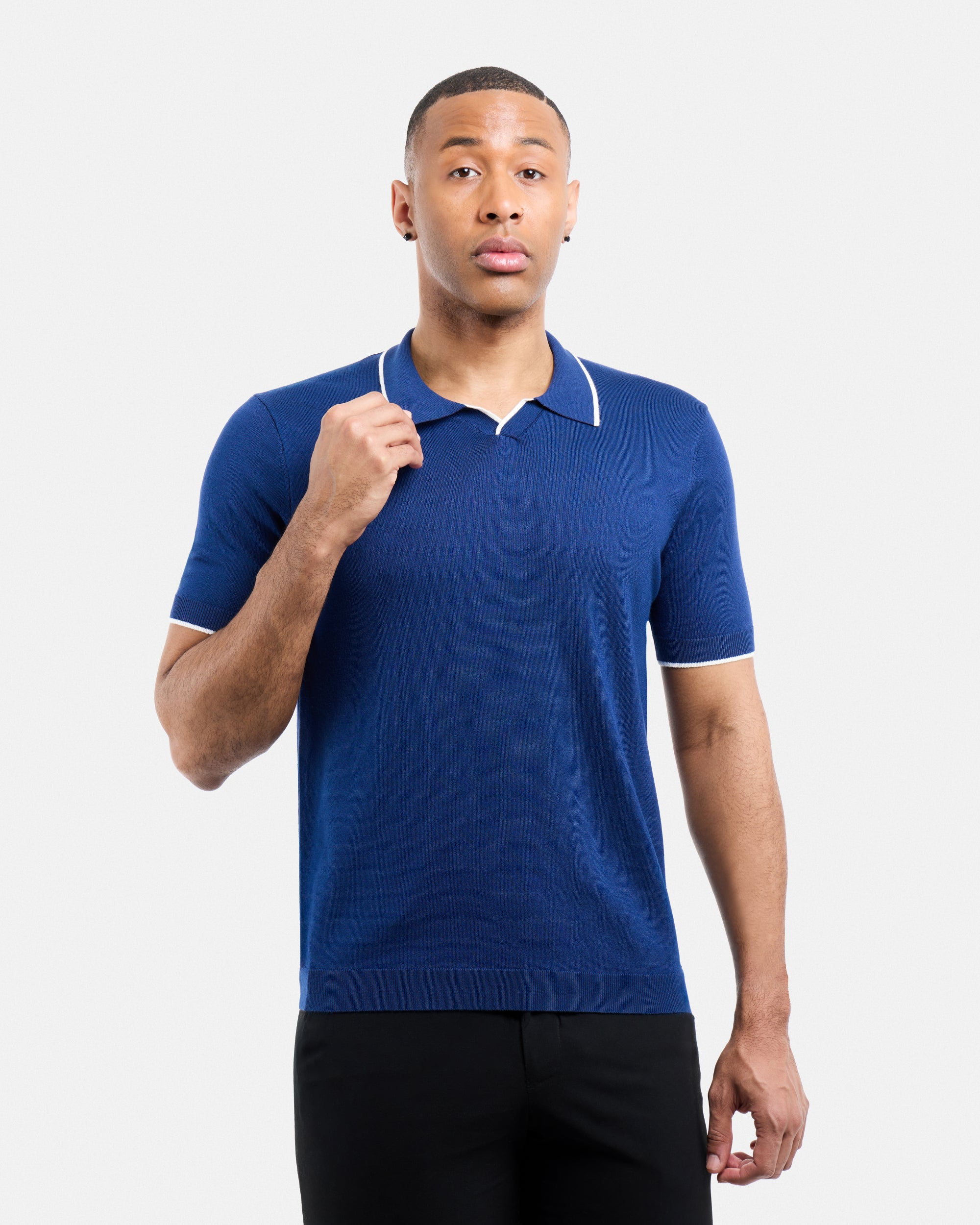 #XMW-33138 Johnny Collar Sweater Polo-thumbmail-36