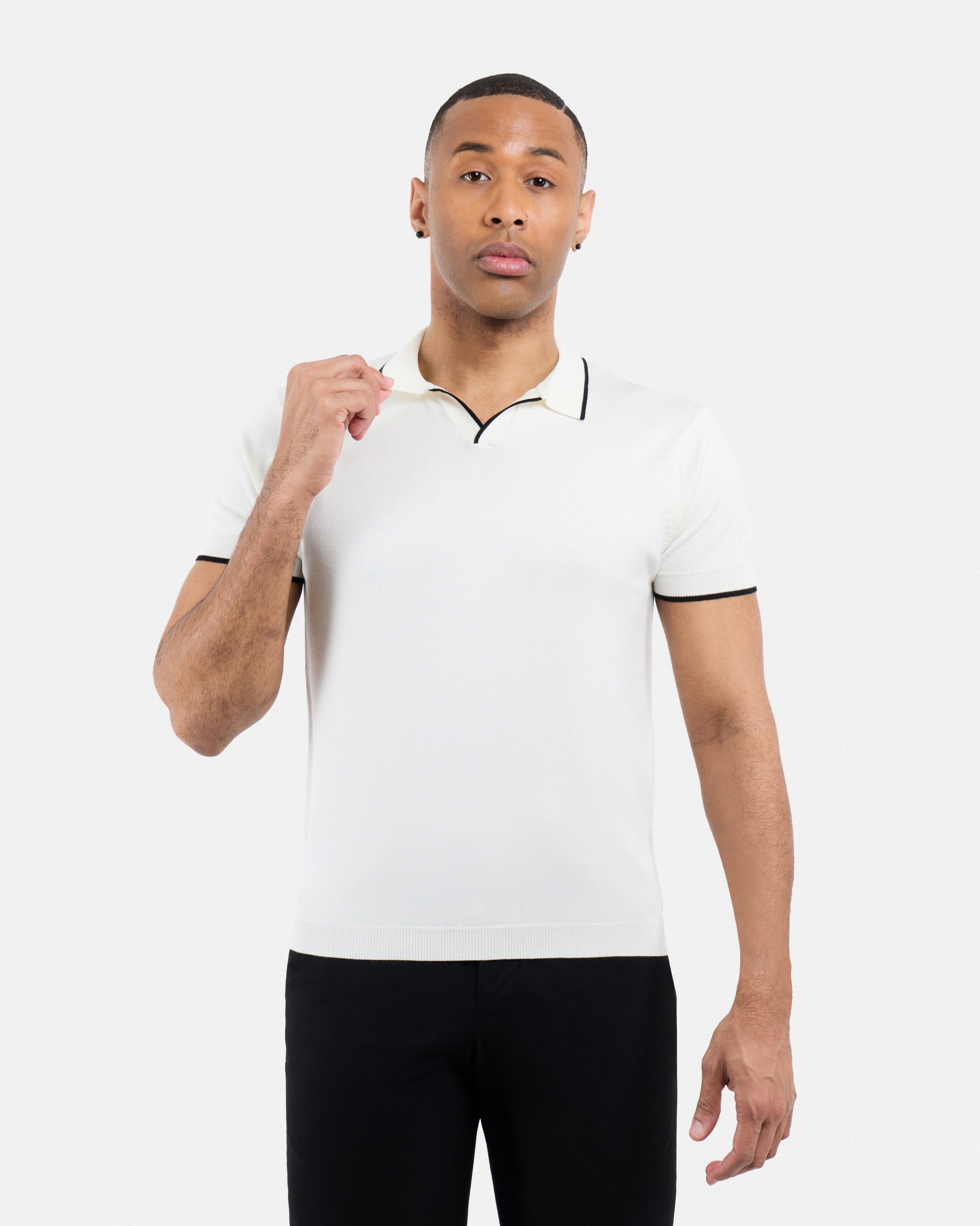 #XMW-33138 Johnny Collar Sweater Polo-thumbmail-52