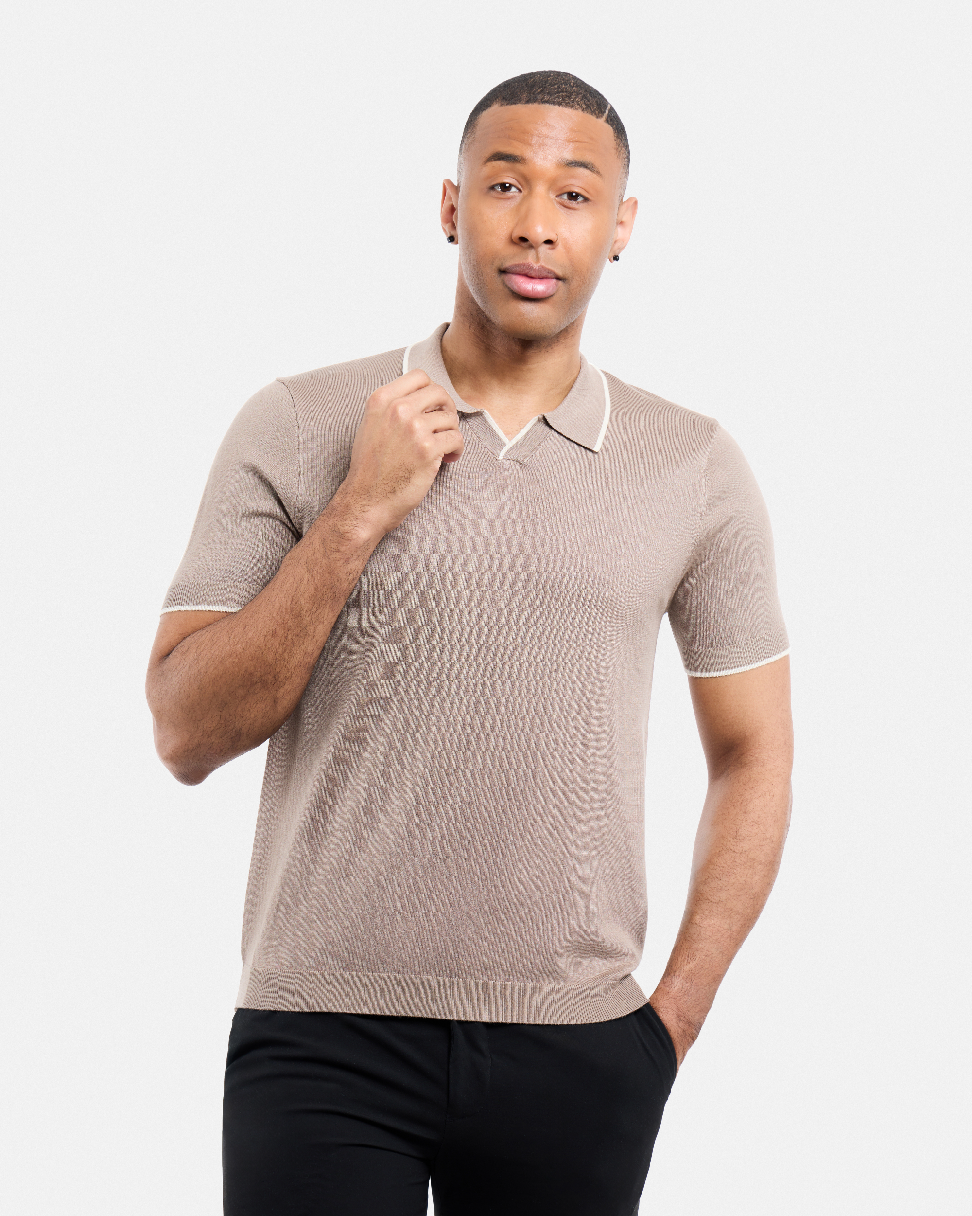 XMW-33138 Johnny Collar Sweater Polo – X-RAY JEANS XMW-33138 Johnny Collar Sweater Polo – X-RAY JEANS