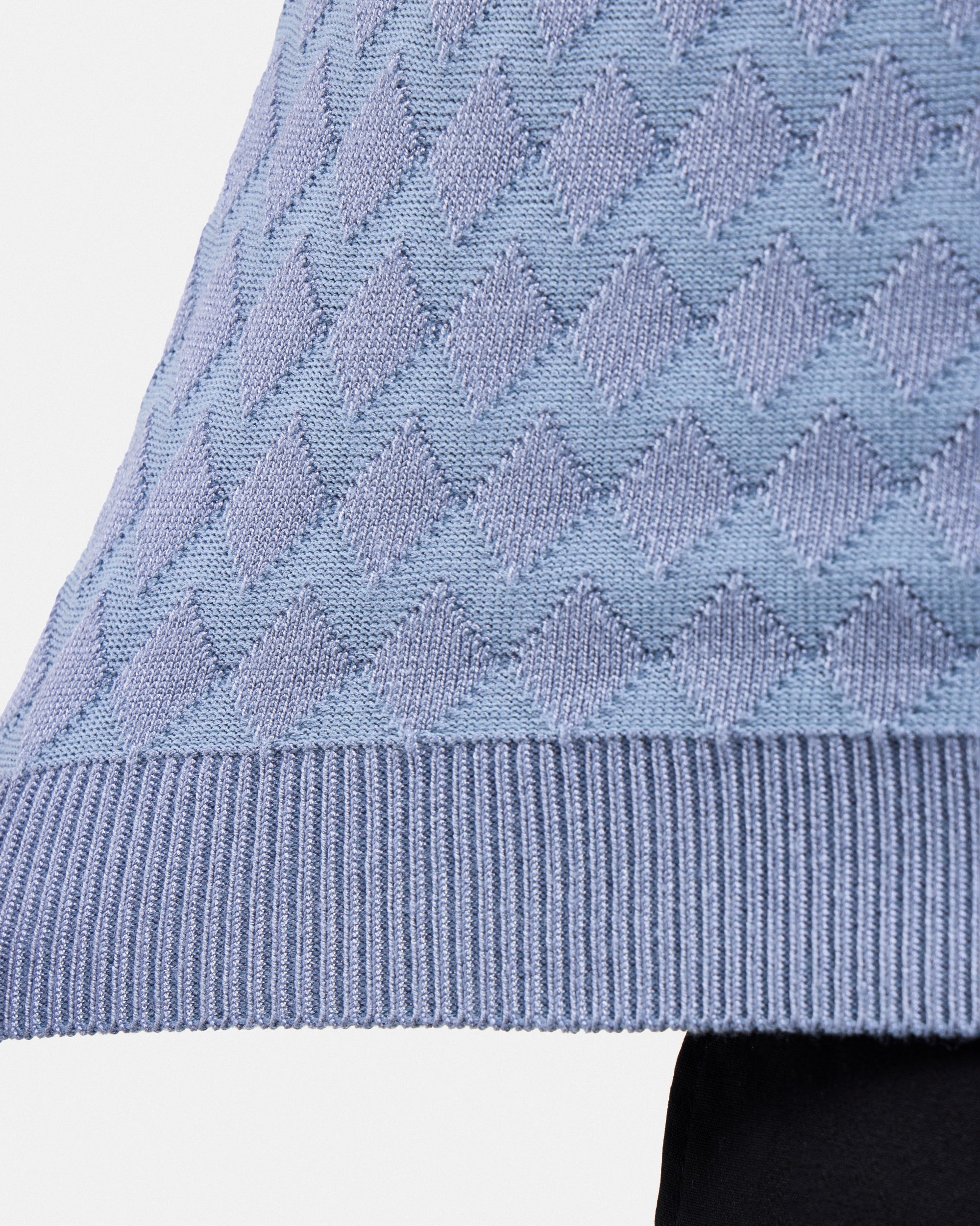 #XMW-34099 Quarter Zip Allover Argyle Sweater Polo-thumbmail-16