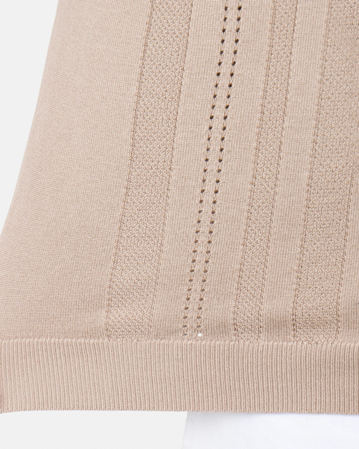 #XMW-34102 Textured Stripe Johnny Sweater Polo-thumbmail-48