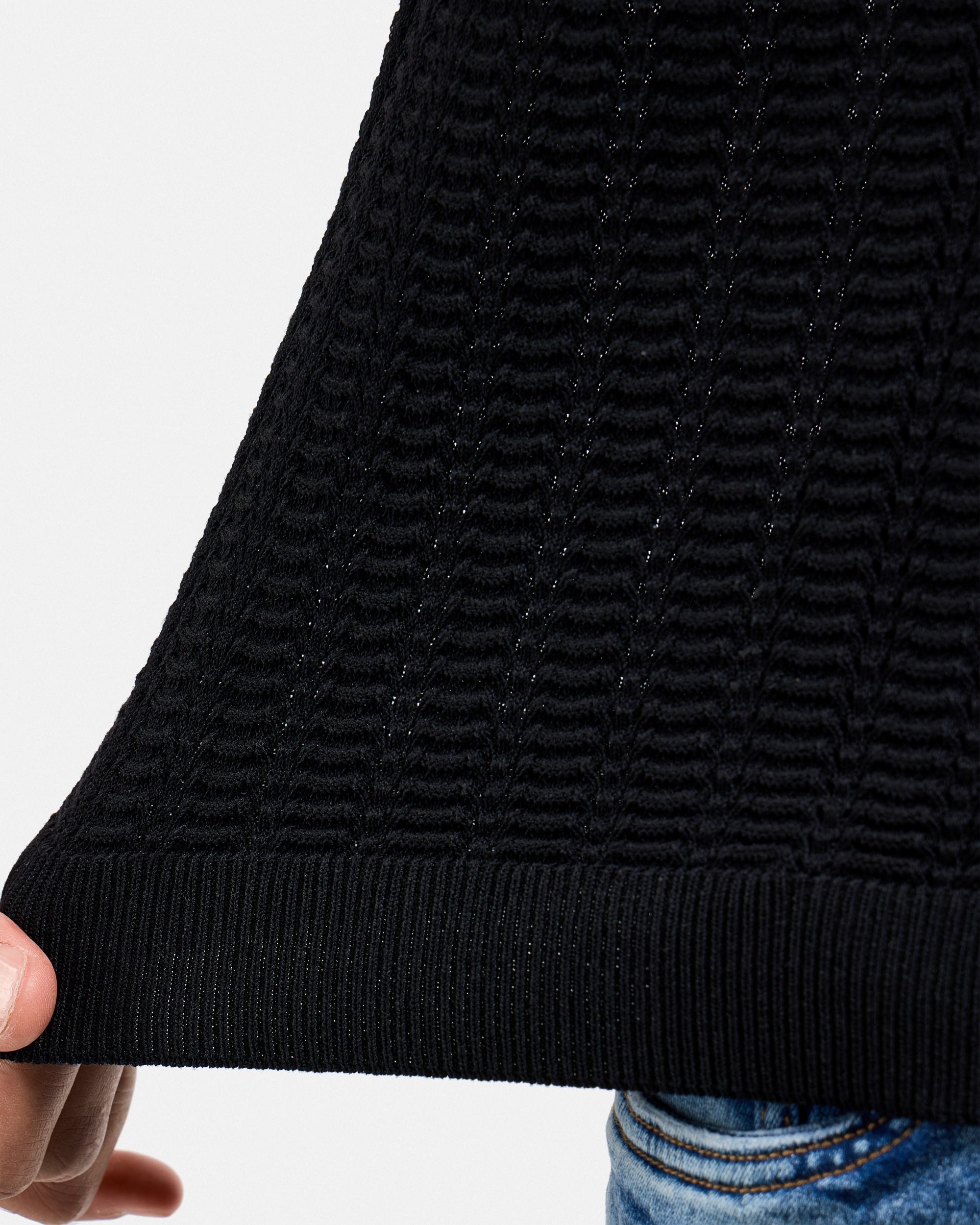 #XMW-34131 Rib Rows Johnny Sweater Polo-thumbmail-9