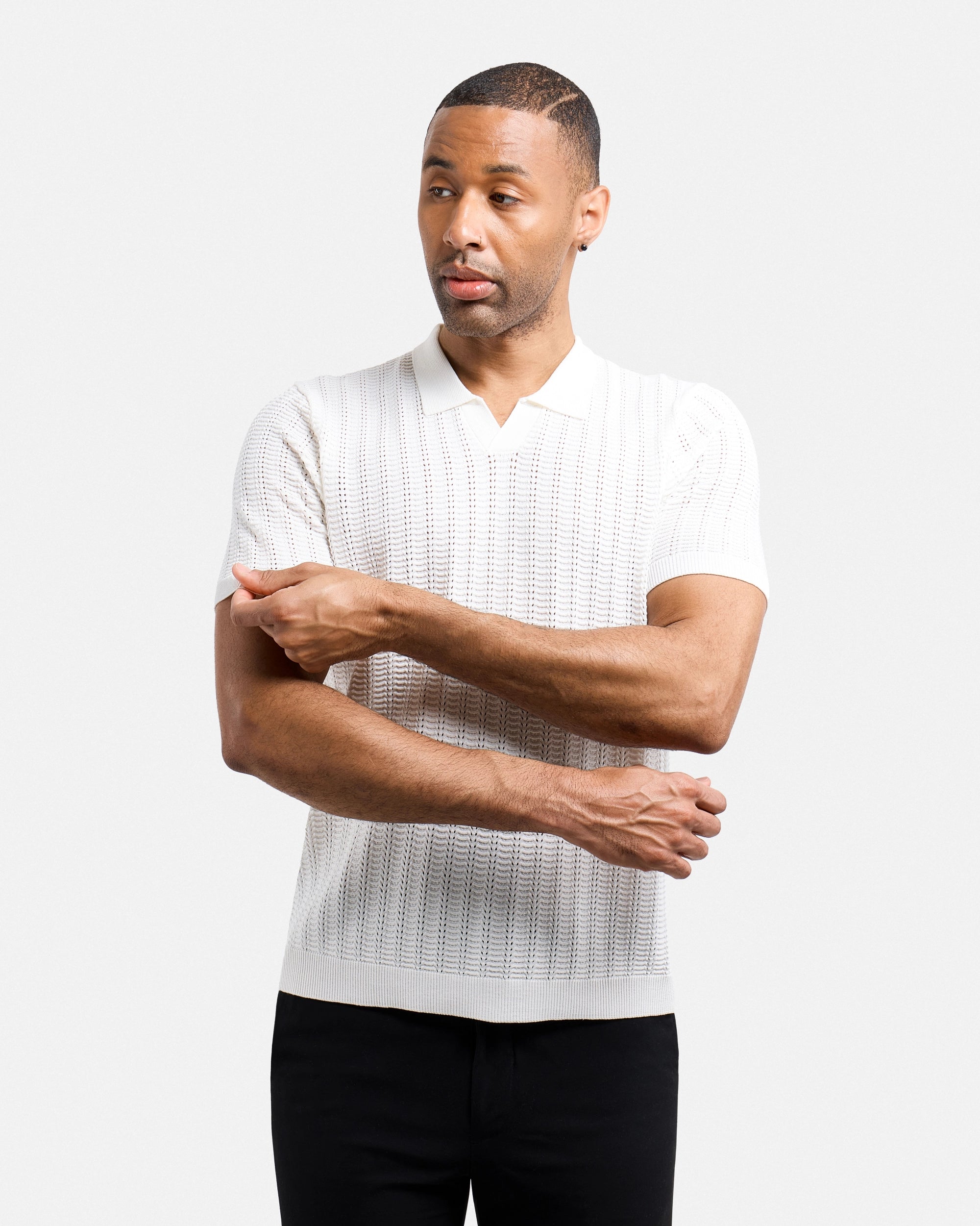 #XMW-34131 Rib Rows Johnny Sweater Polo-thumbmail-13