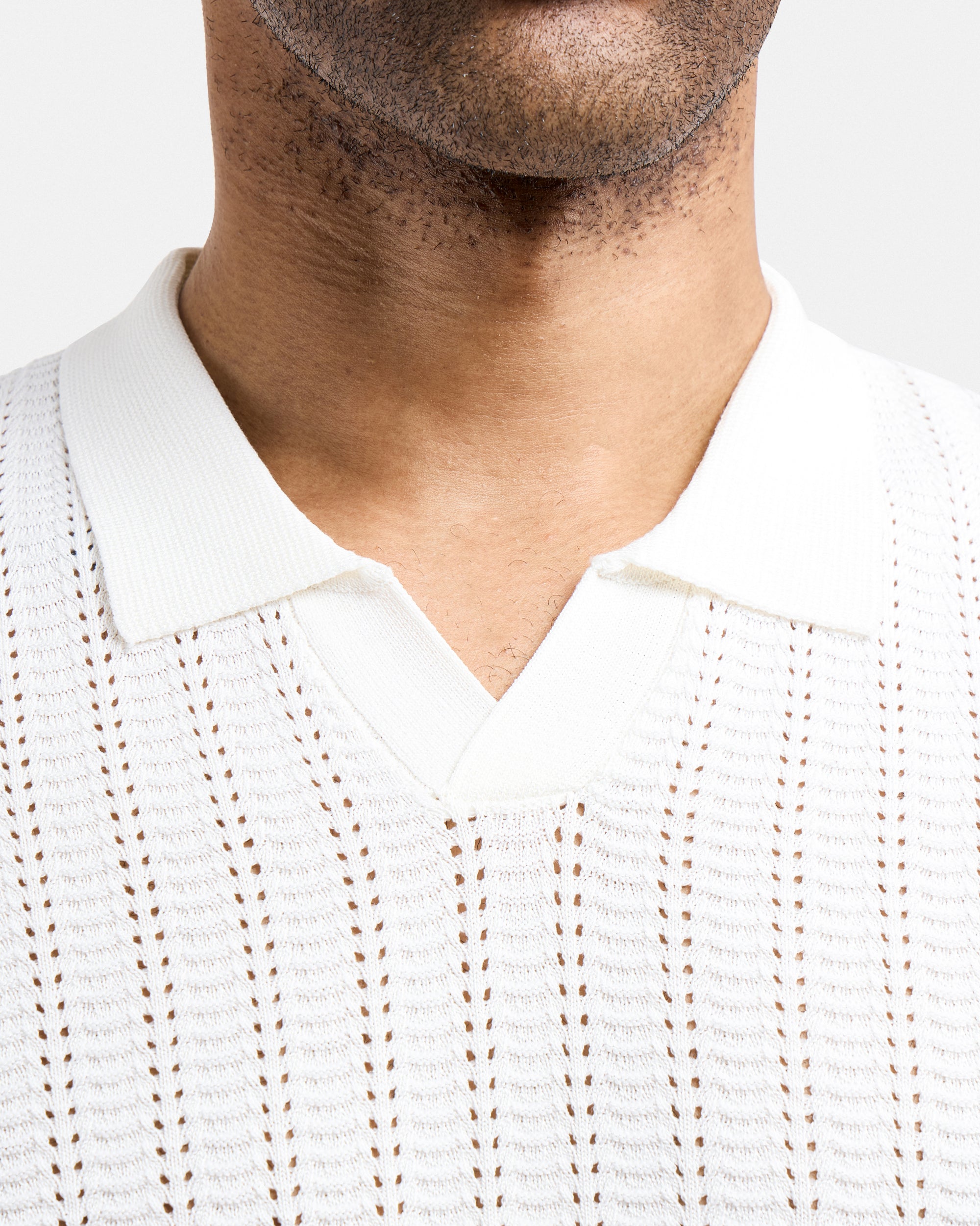 #XMW-34131 Rib Rows Johnny Sweater Polo-thumbmail-14