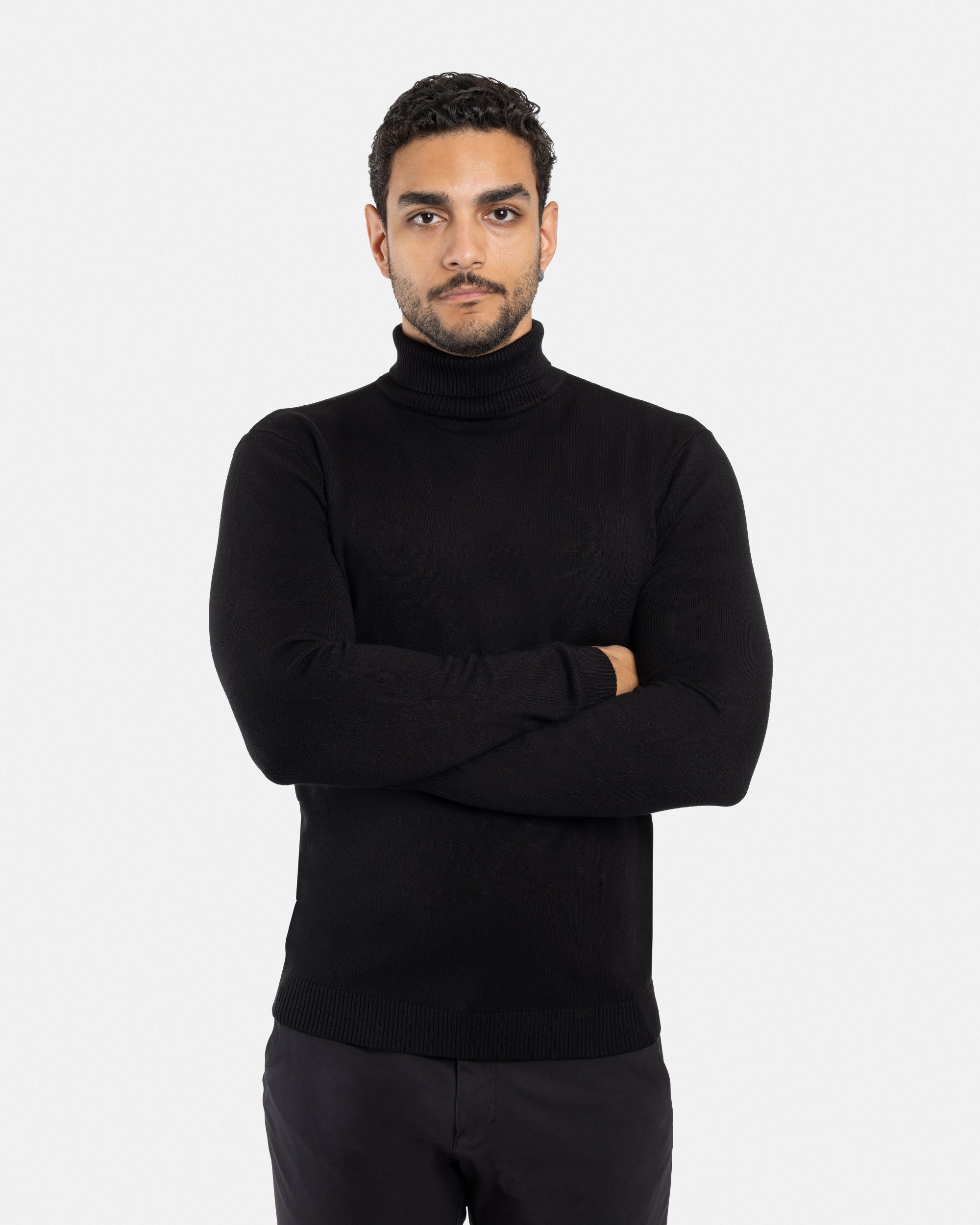 X RAY Men's Turtleneck Mock Neck Pullover Sweater Big & Tall
