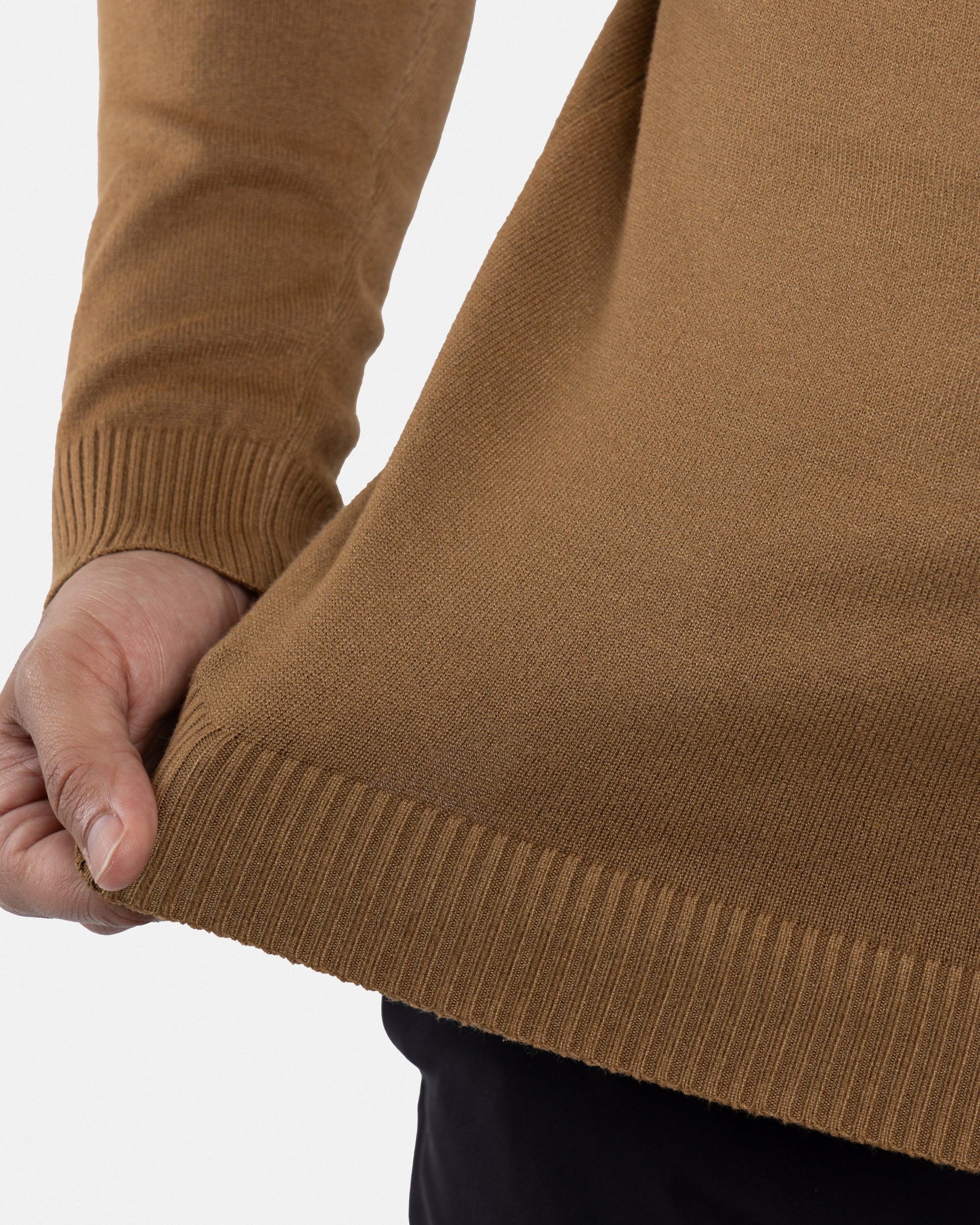SIGNATURE TURTLE NECK/サイズ:3/ブラウン Foliage Cashseta Light Turtleneck | ZEGNA | Saudi Arabia