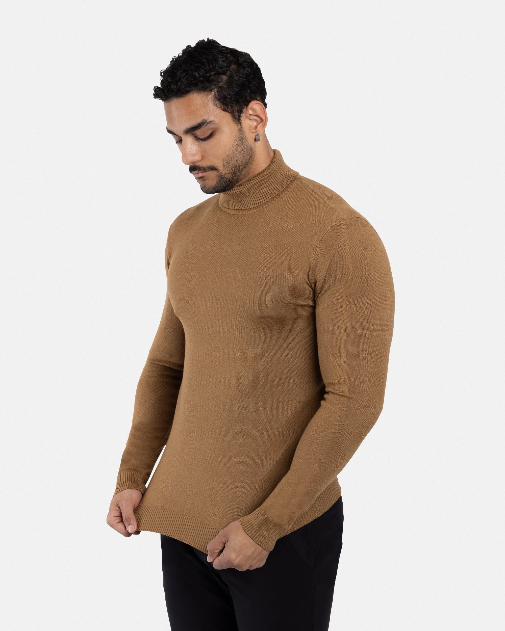 X RAY Men's Turtleneck Mock Neck Pullover Sweater Big & Tall