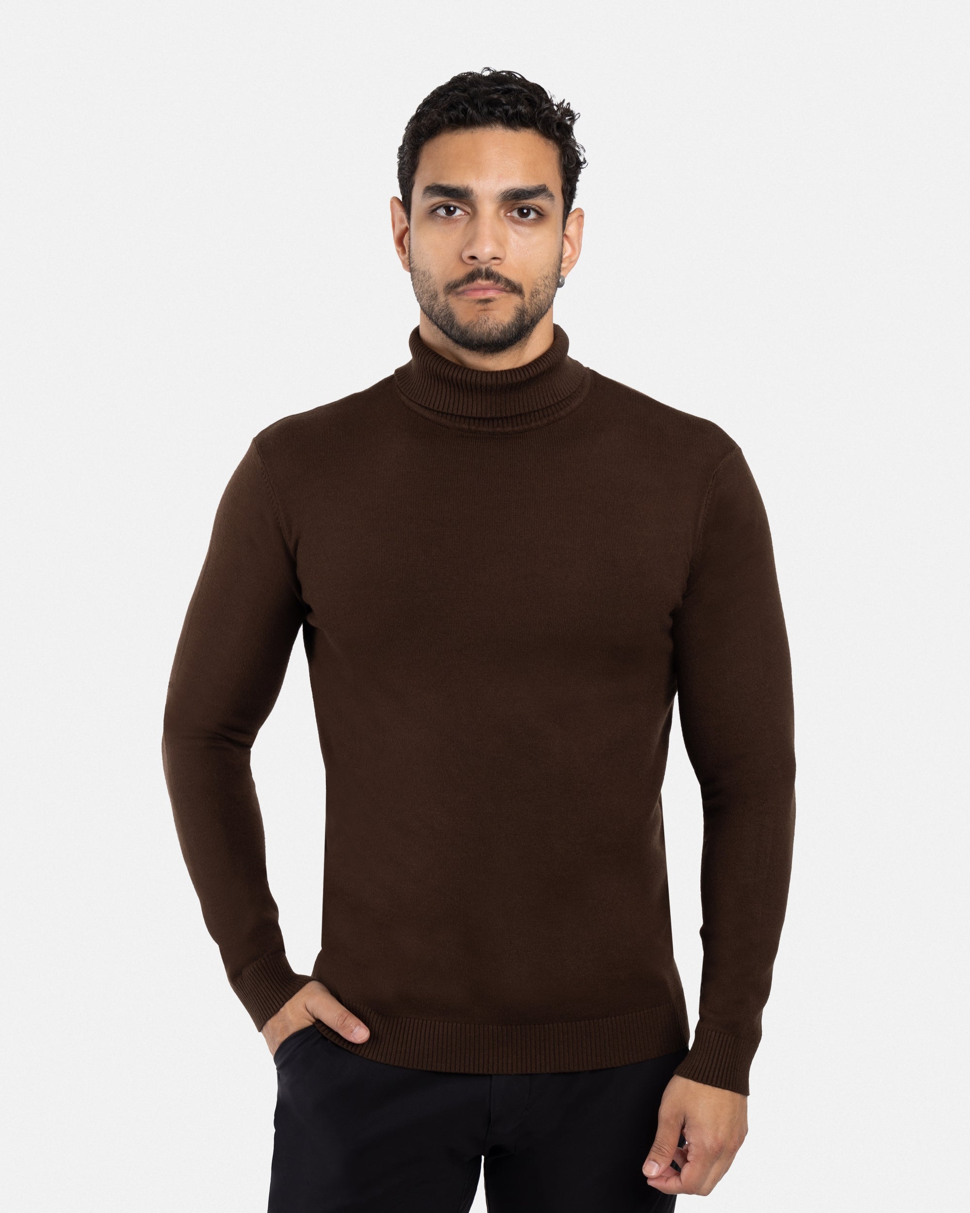 X RAY Men's Turtleneck Mock Neck Pullover Sweater Big & Tall