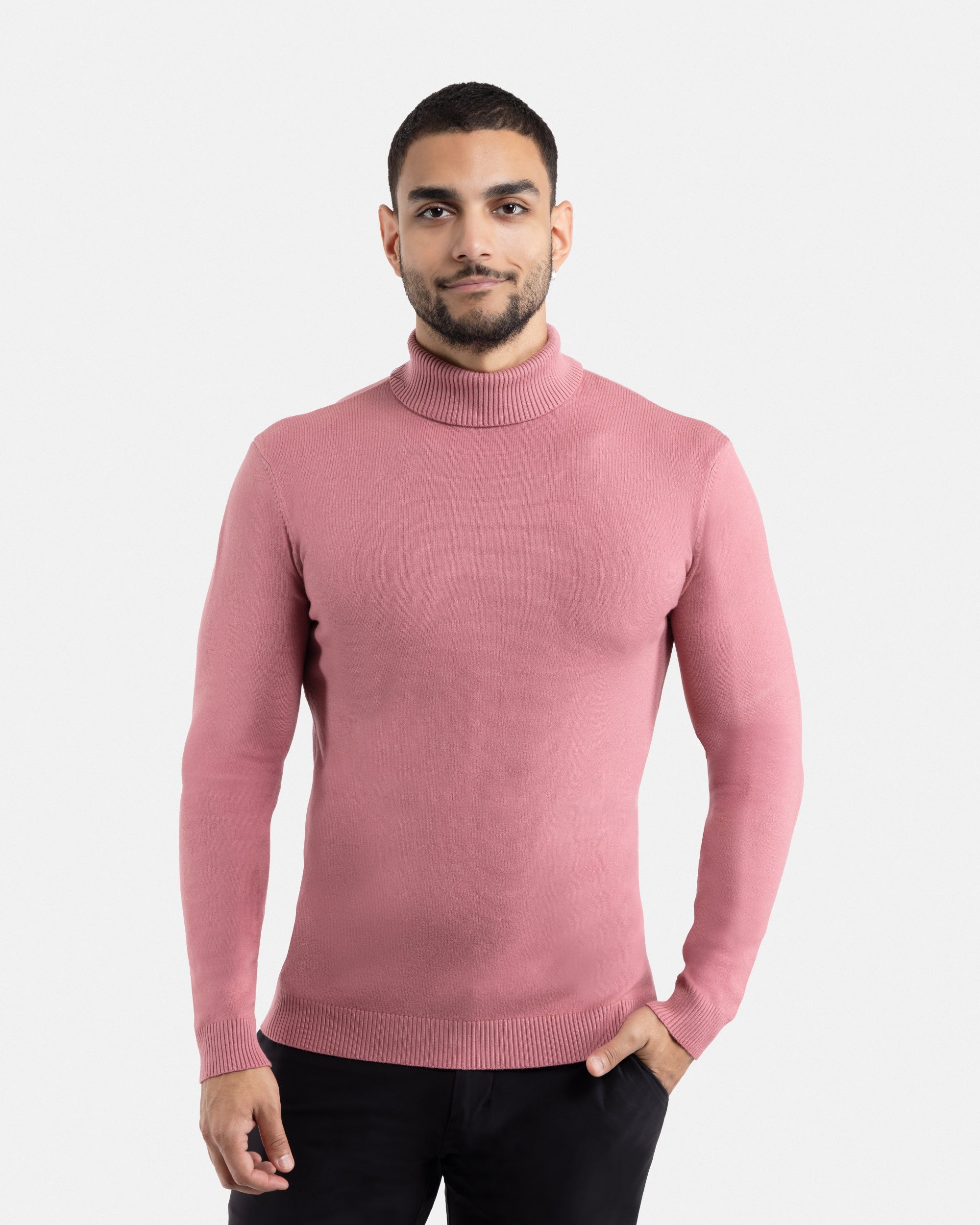 X RAY Men's Turtleneck Mock Neck Pullover Sweater Big & Tall