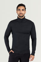  black christmas sweater men  black men turtleneck  black mens turtleneck
