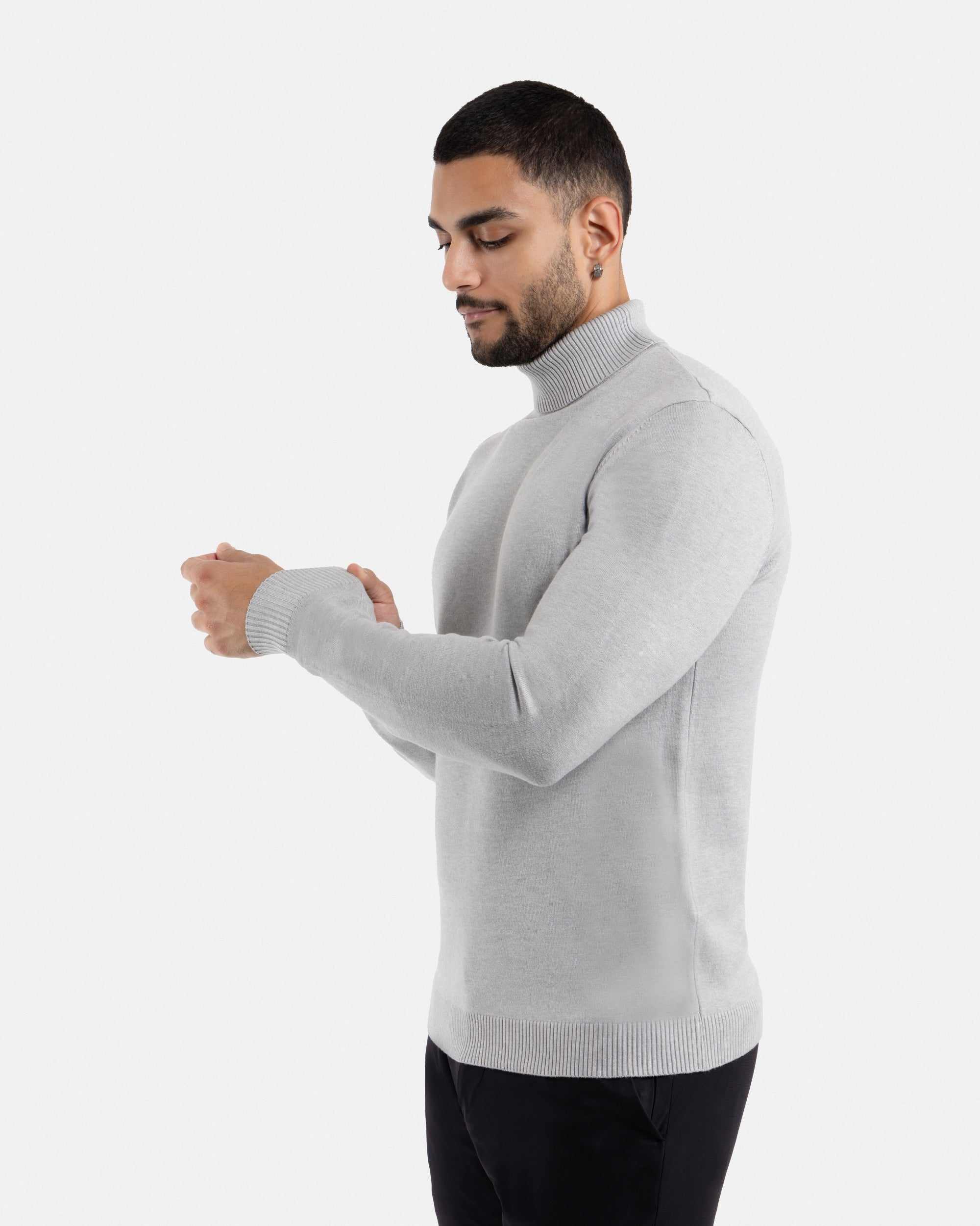 テンダーロイン MOCK NECK NFL ナチュラル　XL X RAY Men's Turtleneck Mock Neck Pullover Sweater Big & Tall