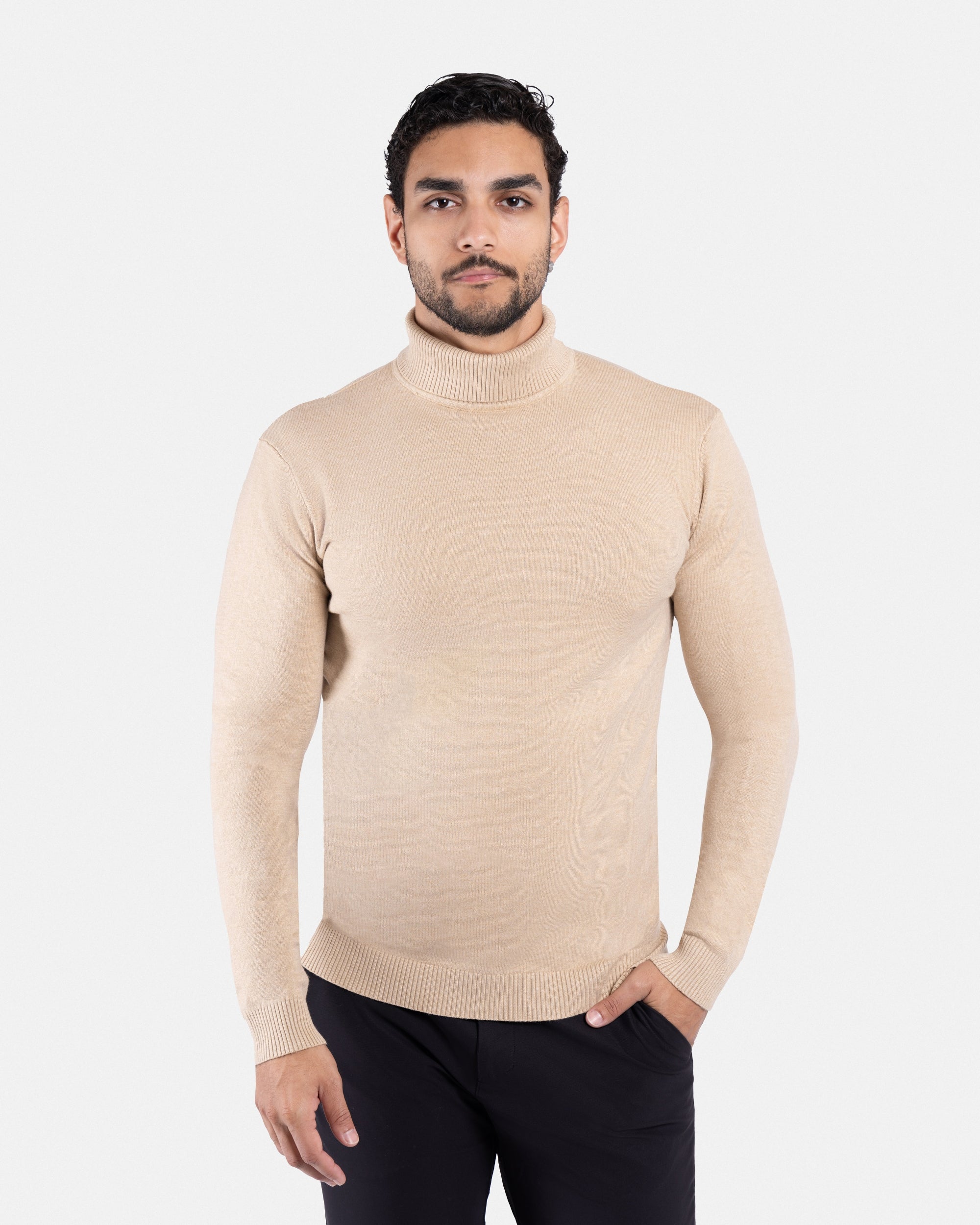 X RAY Men's Turtleneck Mock Neck Pullover Sweater Big & Tall