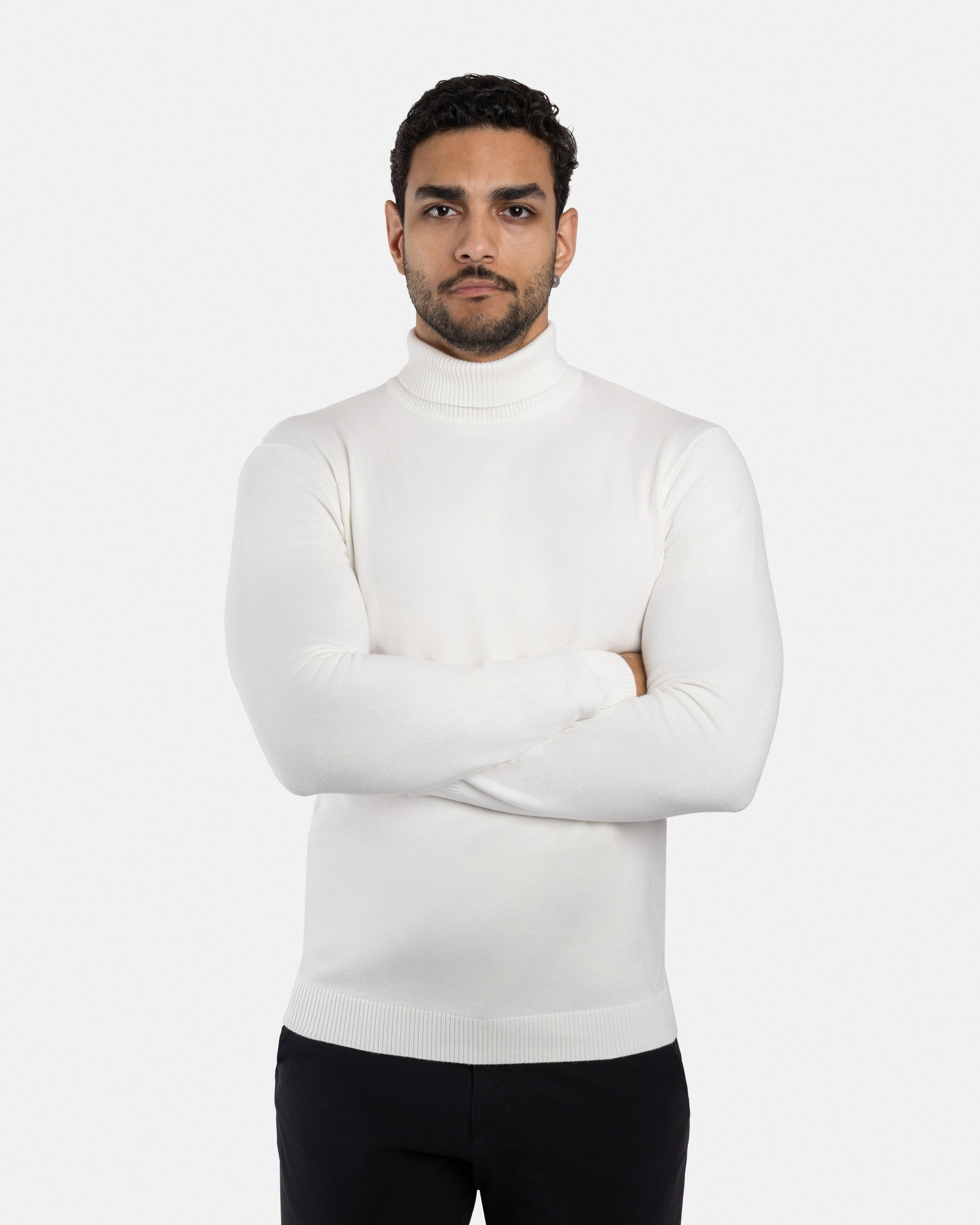 X RAY Men's Turtleneck Mock Neck Pullover Sweater Big & Tall