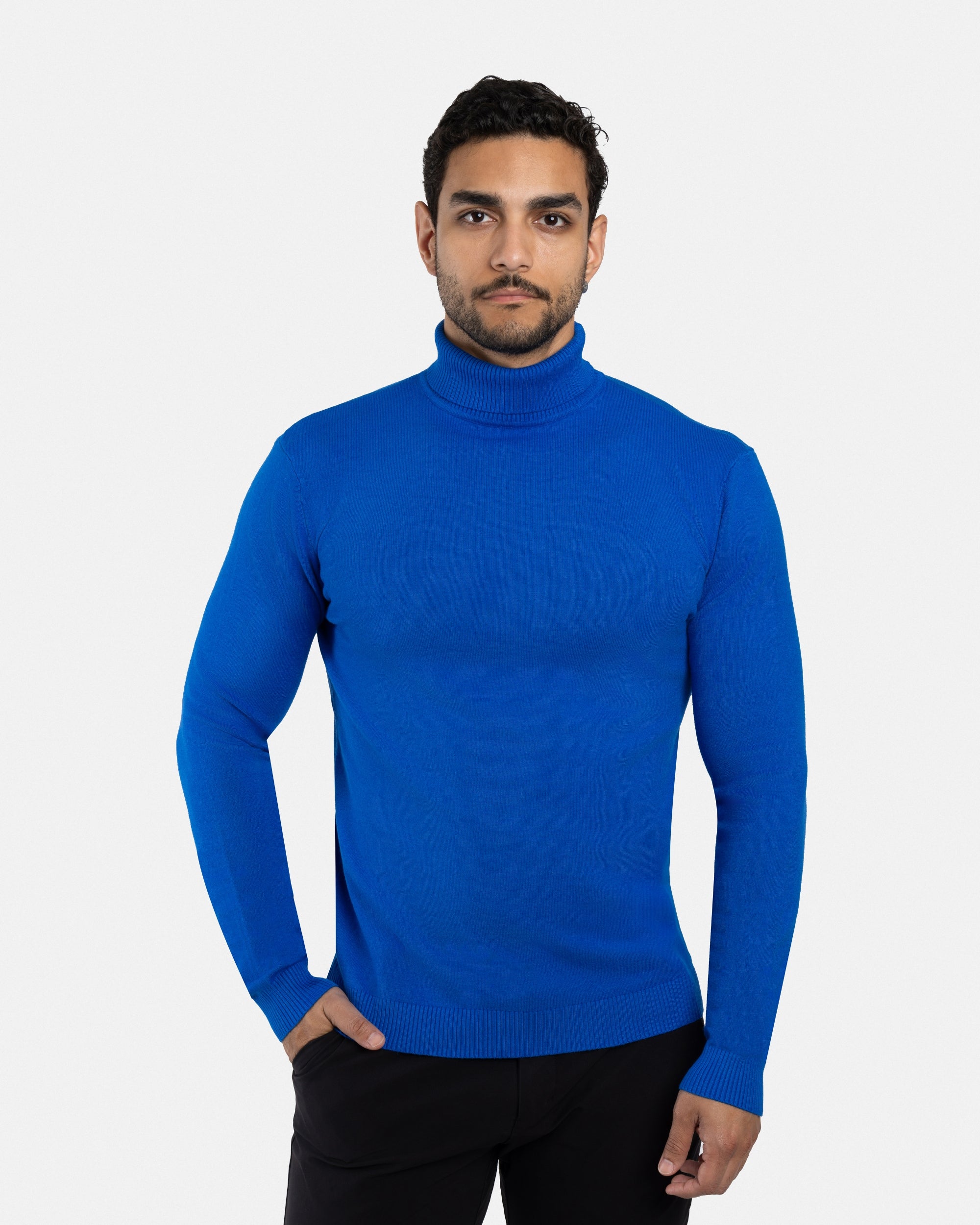 X RAY Men's Turtleneck Mock Neck Pullover Sweater Big & Tall