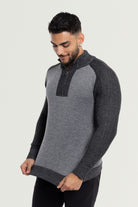  black quarter zip sweater men  black sweaters for men  comfort colors quarter zip  fleece men
