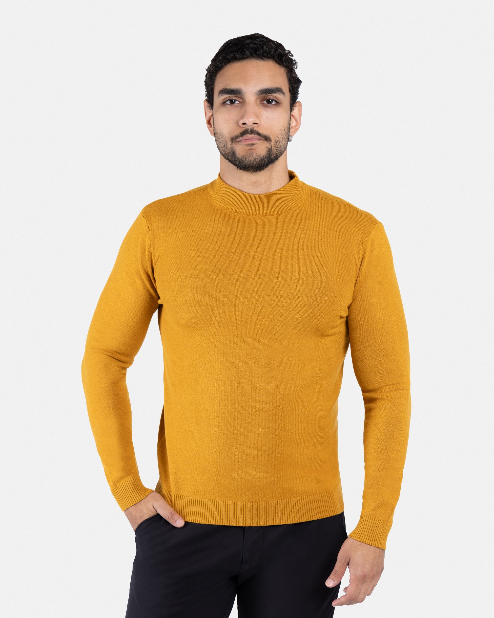 X RAY Men's Basic Casual Mockneck Sweater – X-RAY JEANS