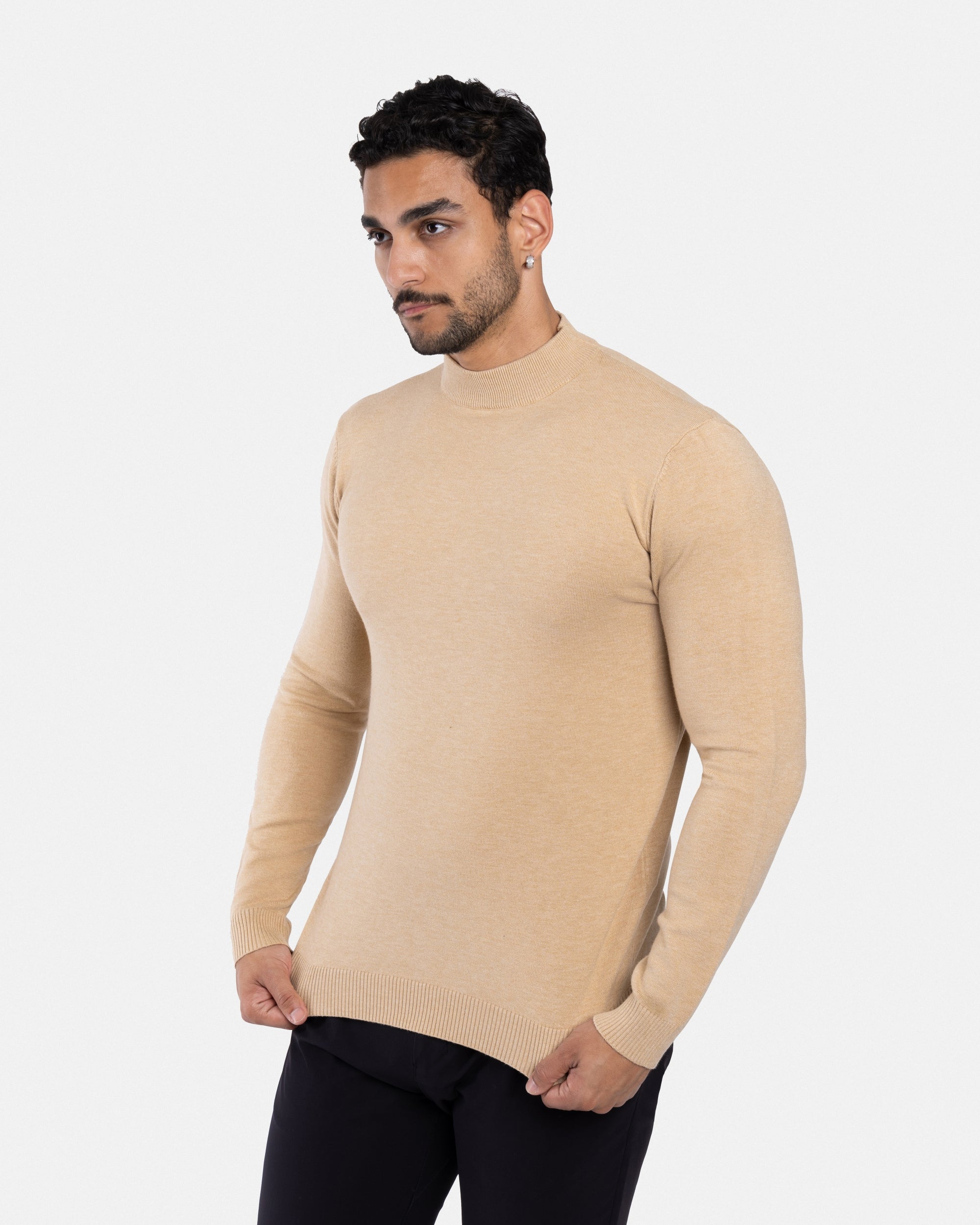 X RAY Men's Basic Casual Mockneck Sweater – X-RAY JEANS
