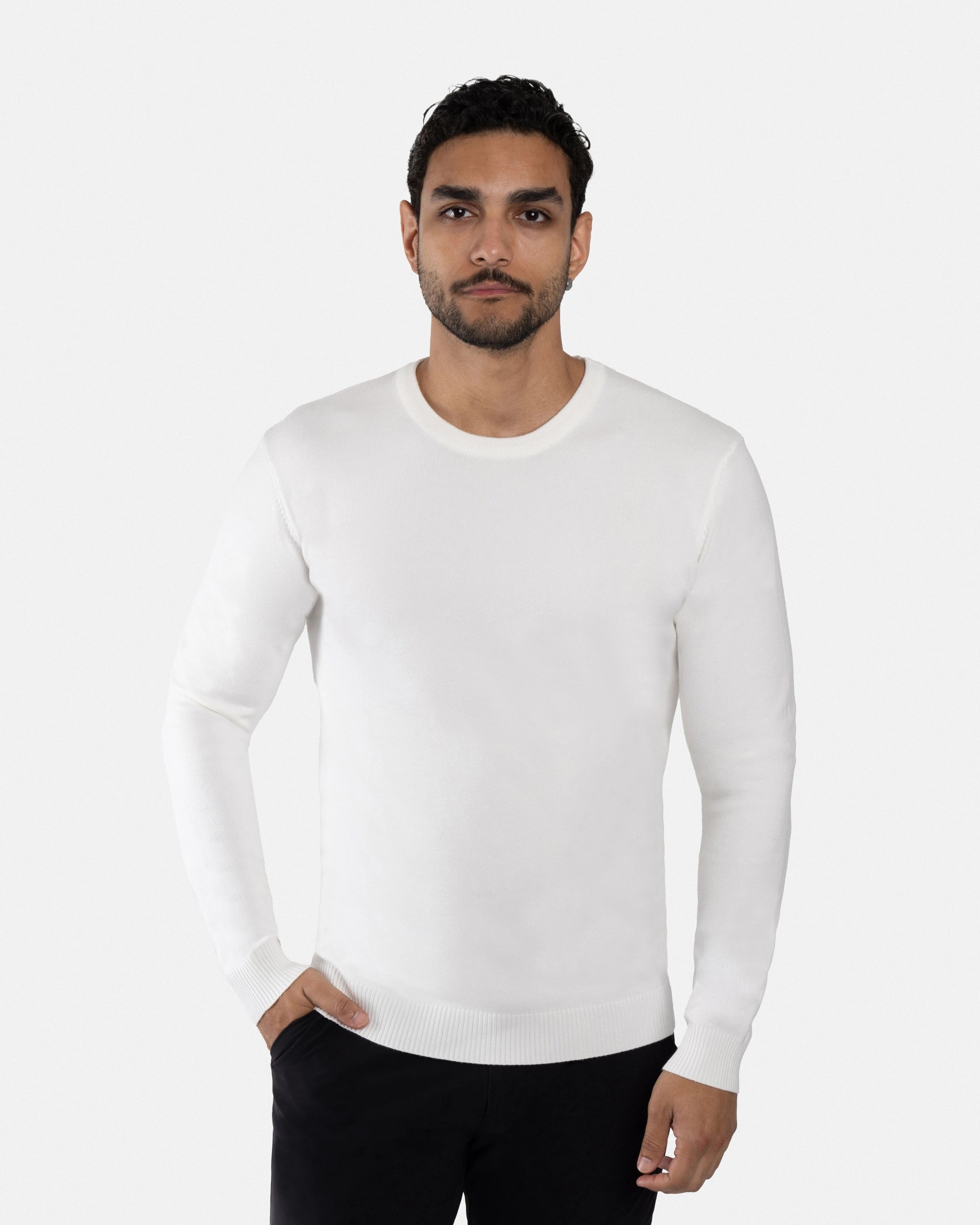X RAY Men's Classic Basic Crewneck Sweater Big & Tall Available