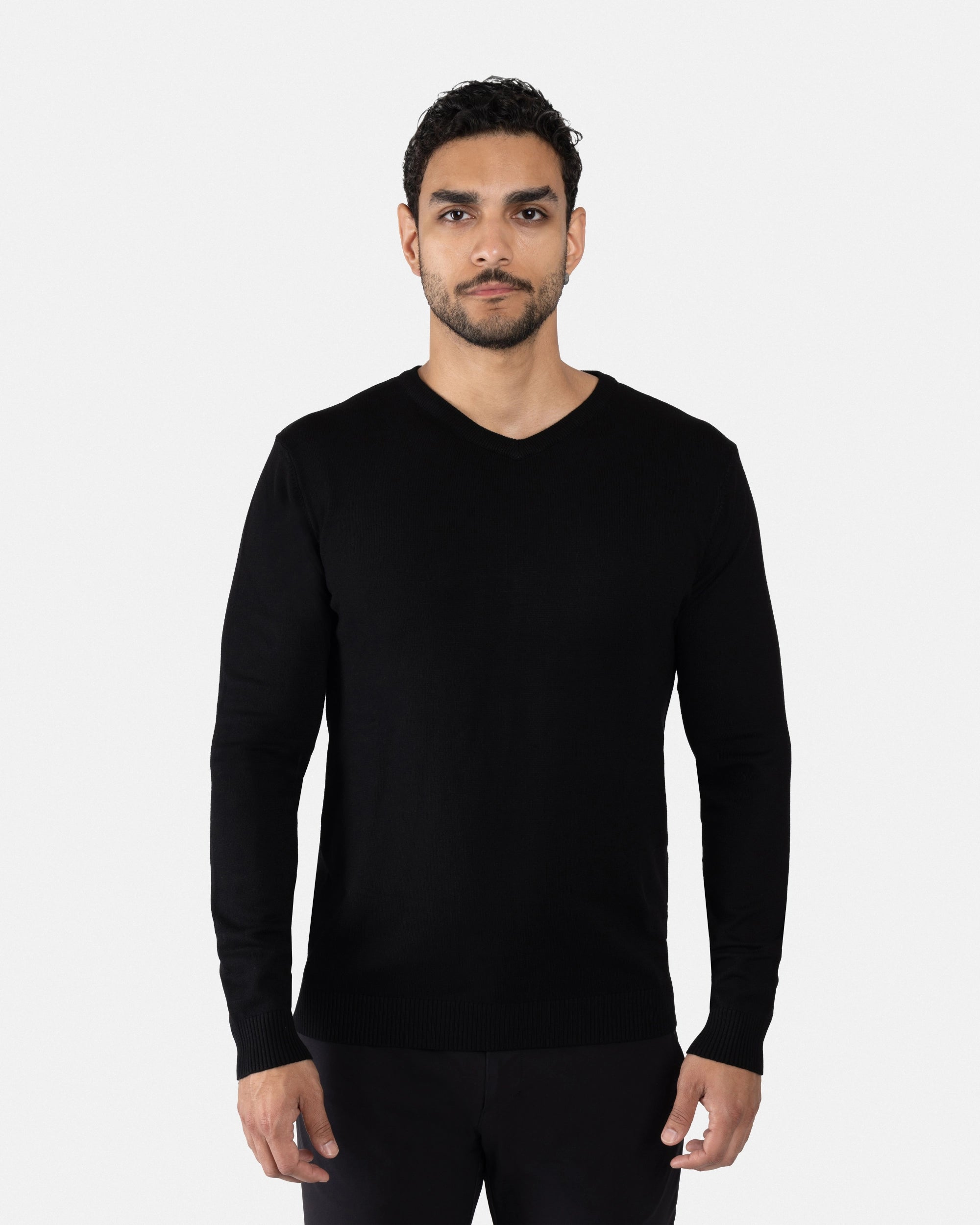 #XMW-39137 The Classic V-Neck Perfect Sweater