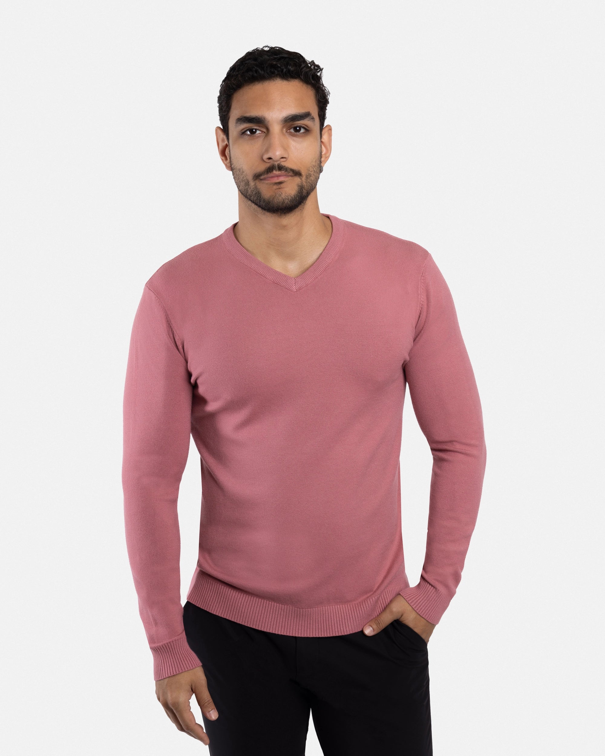 #XMW-39137 The Classic V-Neck Perfect Sweater