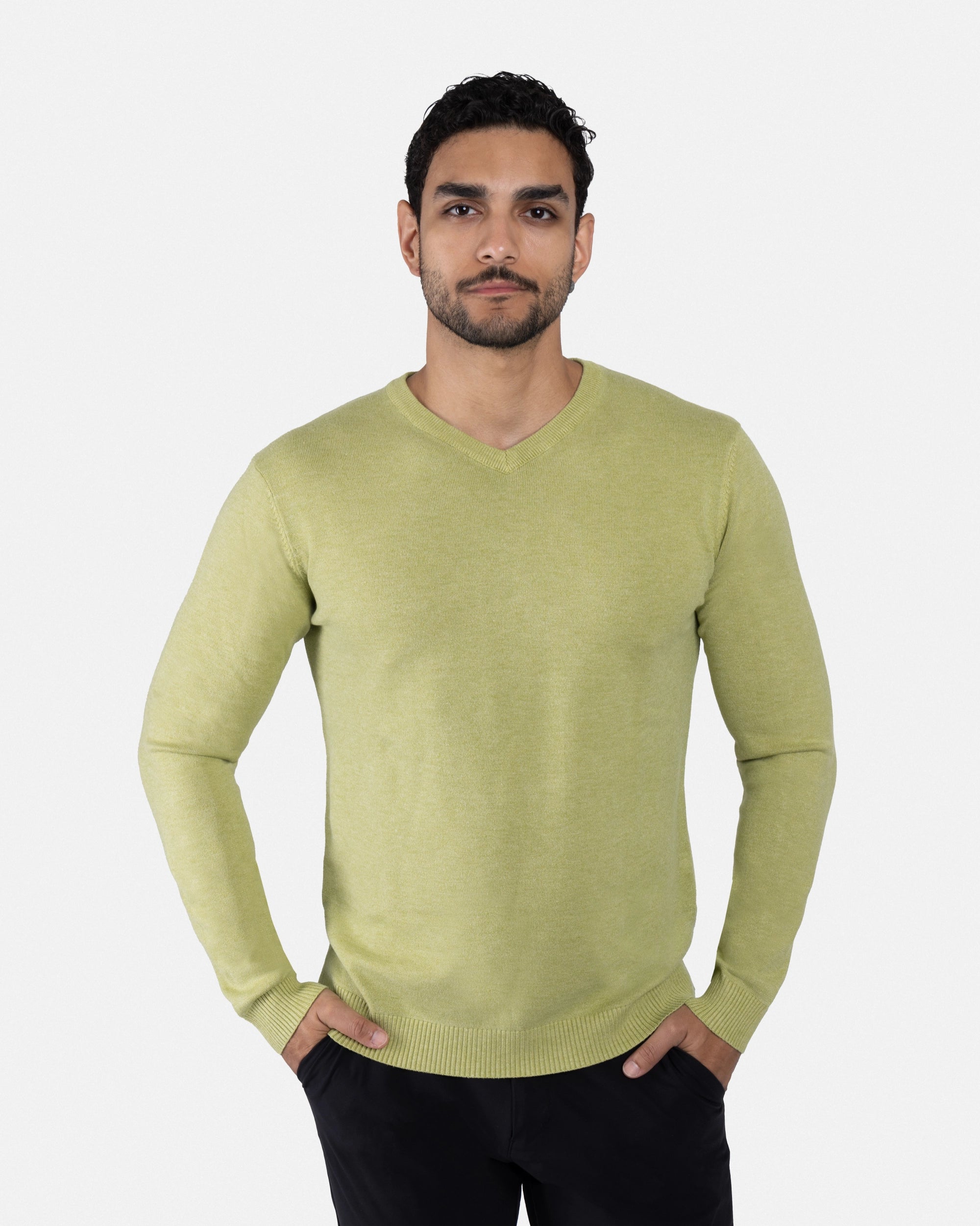 #XMW-39137 The Classic V-Neck Perfect Sweater