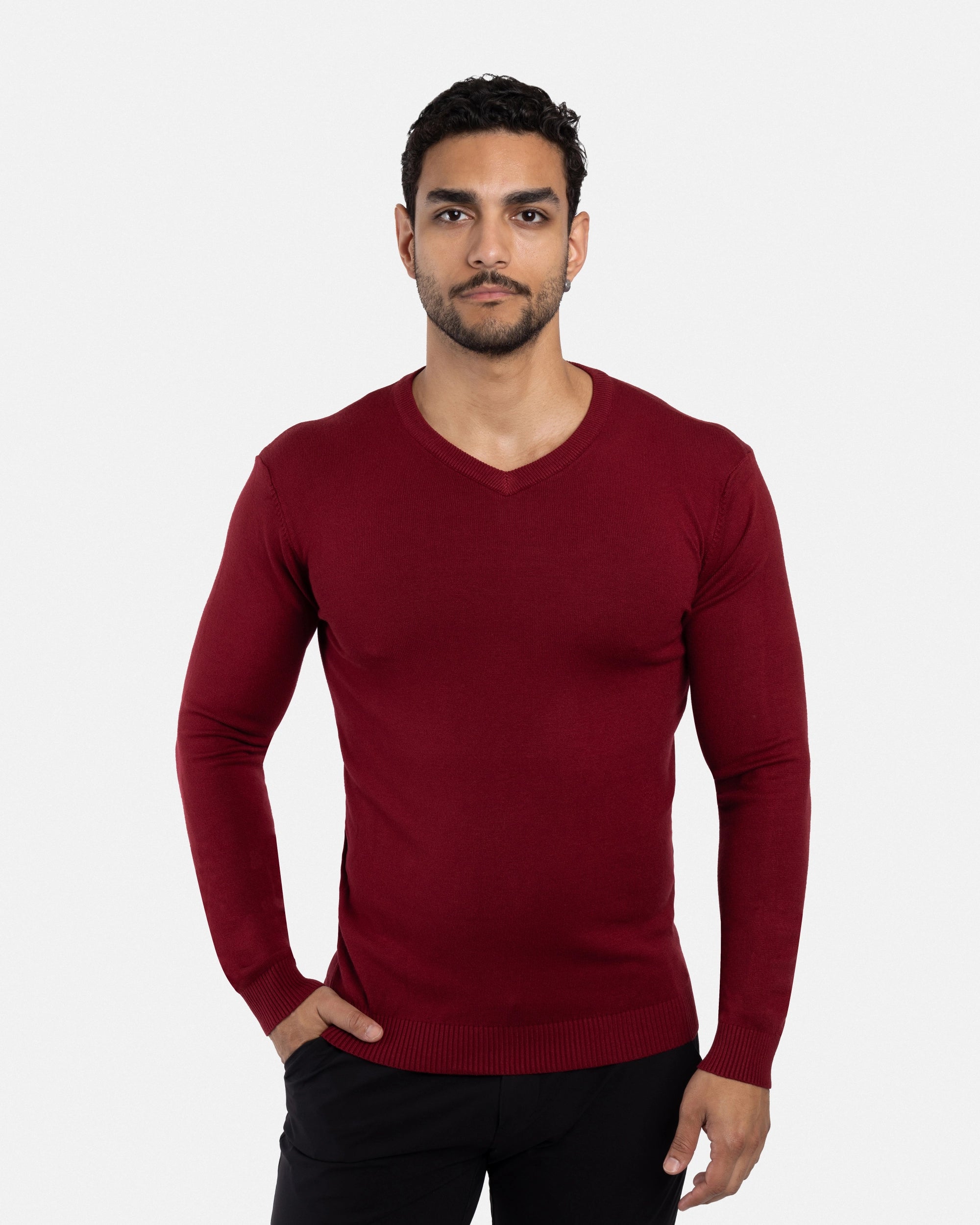 X RAY Men's Classic Basic V-Neck Sweater Big & Tall Available