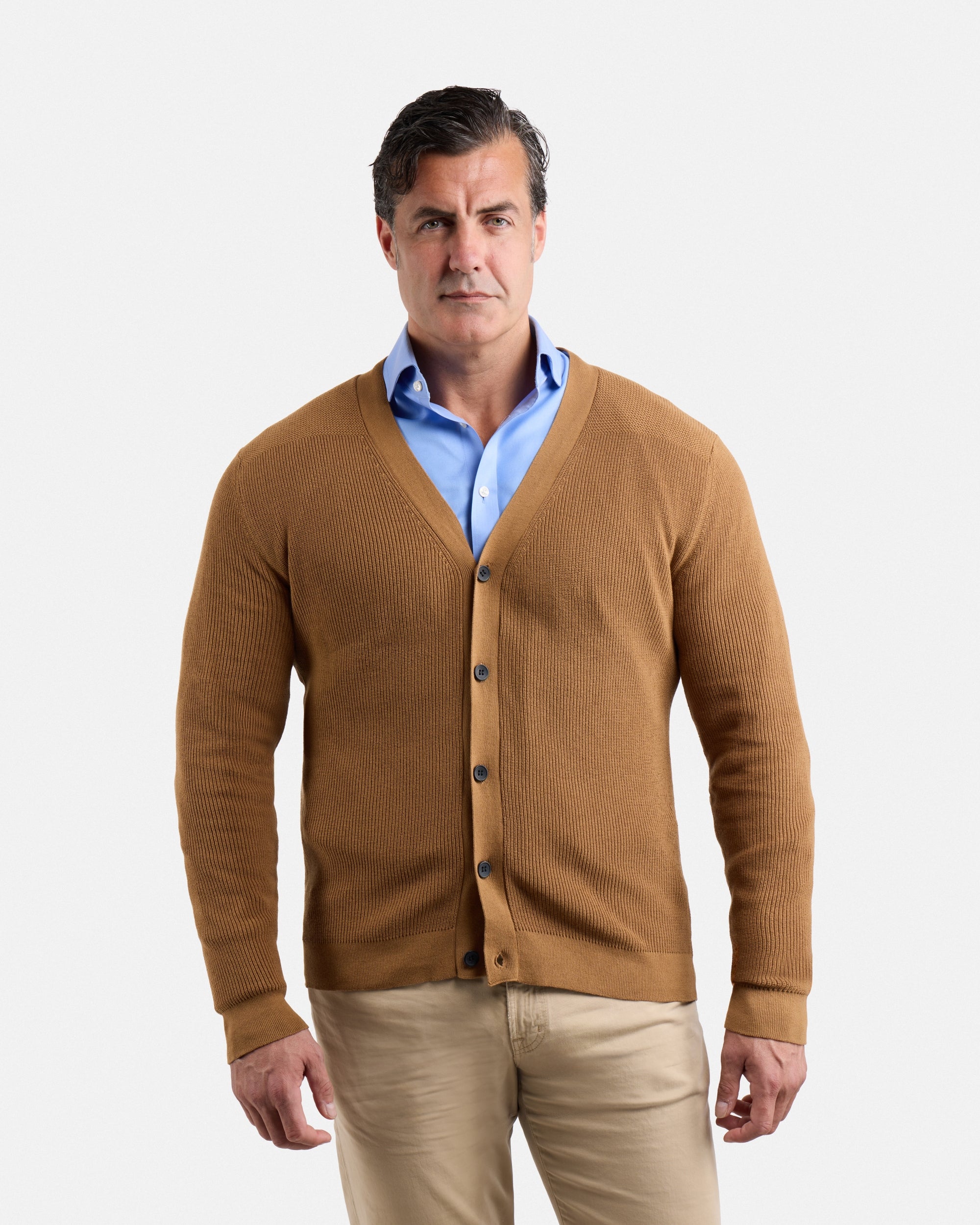 #XMW-39138 The Classic Cotton Cardigan