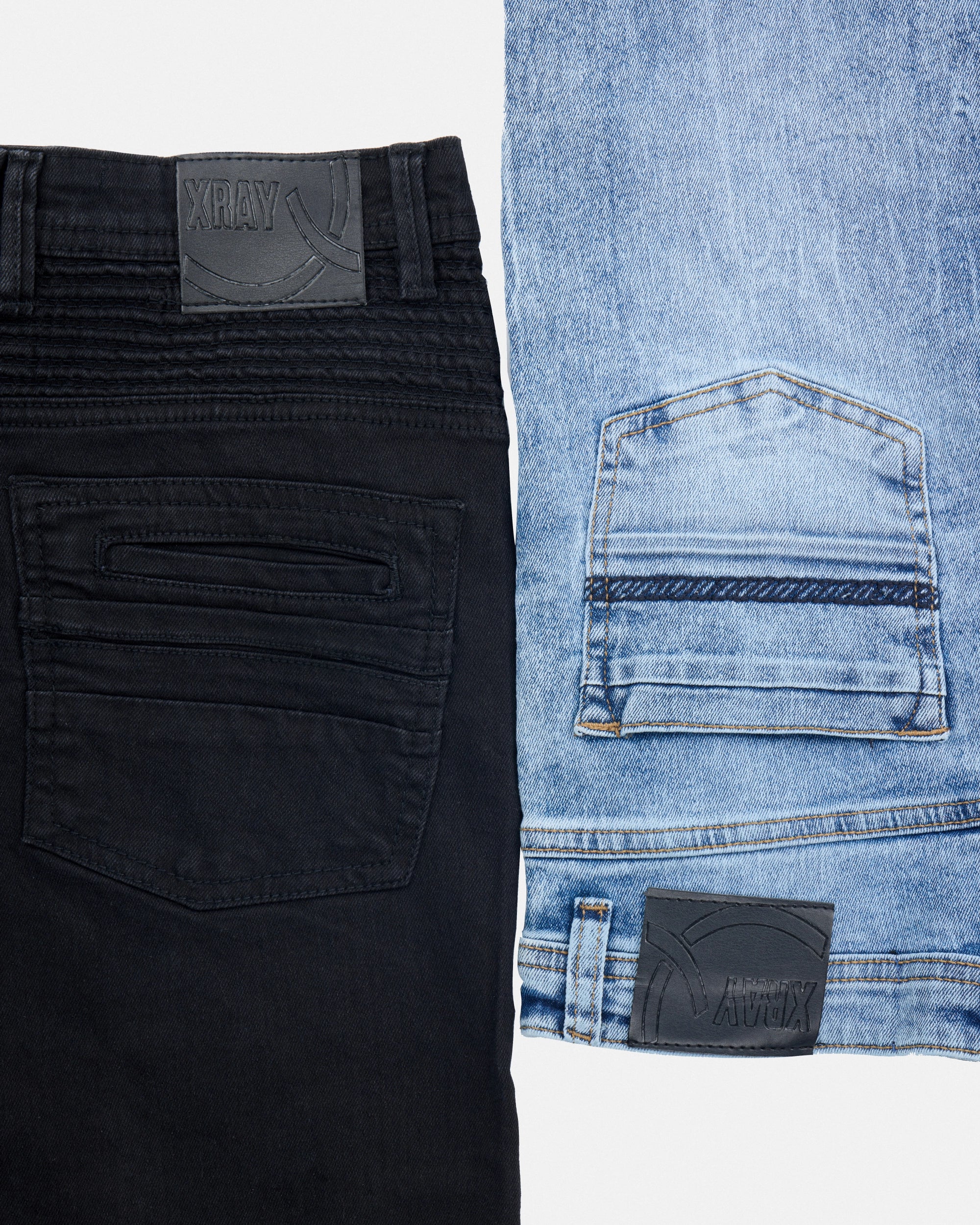 #XRDJ9100334 Boy's Rip & Repair Jeans (2 Pack)-thumbmail-5