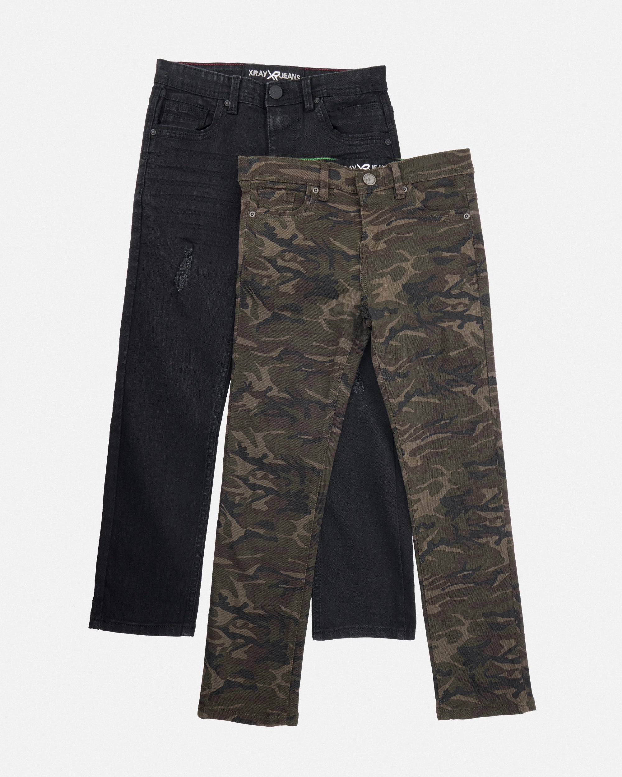 Style 1: Boy's Rip And Repair Jeans/Style 2: Boy's Moto Jeans-thumbmail-1