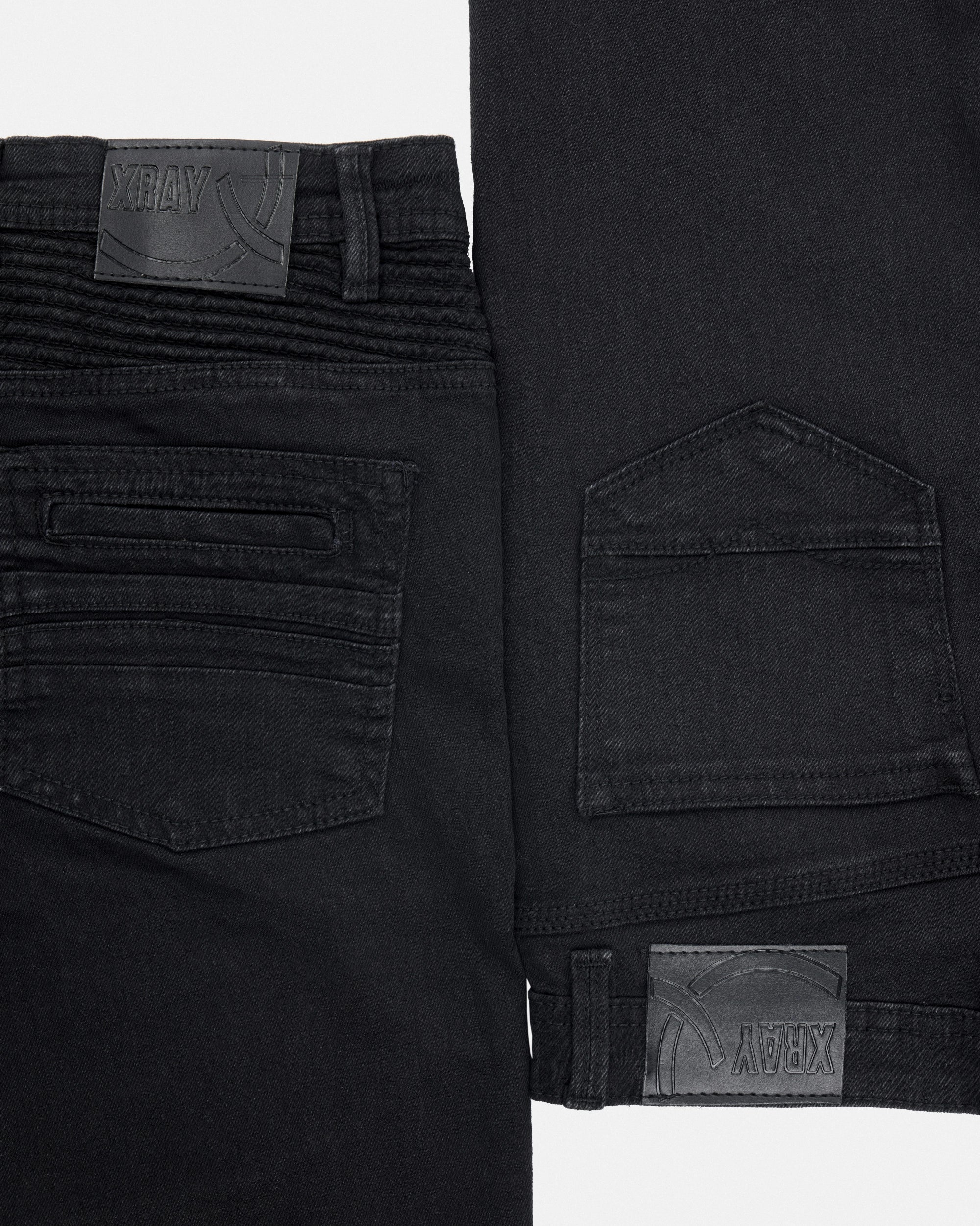 #XRDJ9100341 Boy's Rip & Repair Moto Jeans (2 Pack)-thumbmail-5