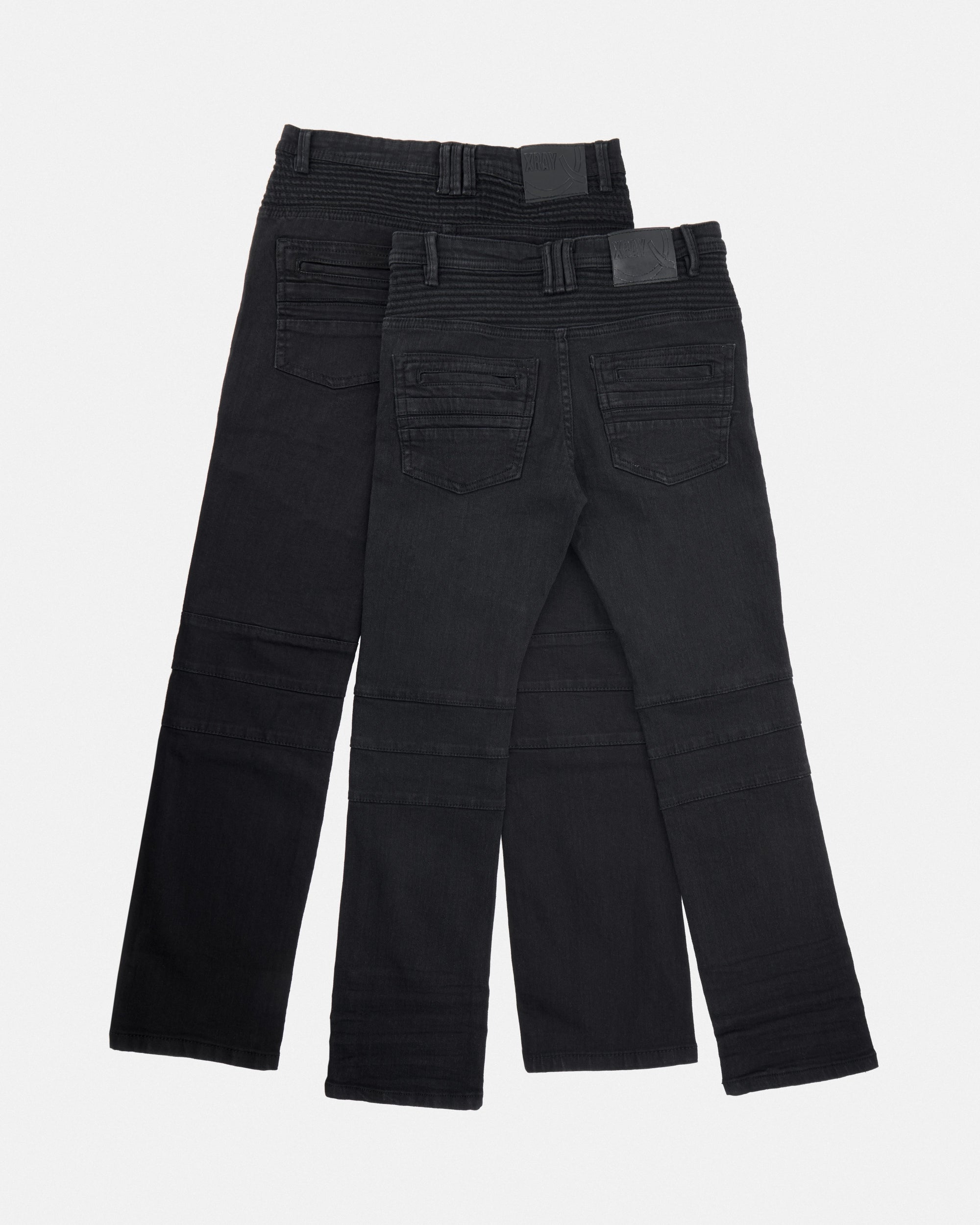 #XRDJ9100342 Boy's Moto Jeans (2 Pack)
