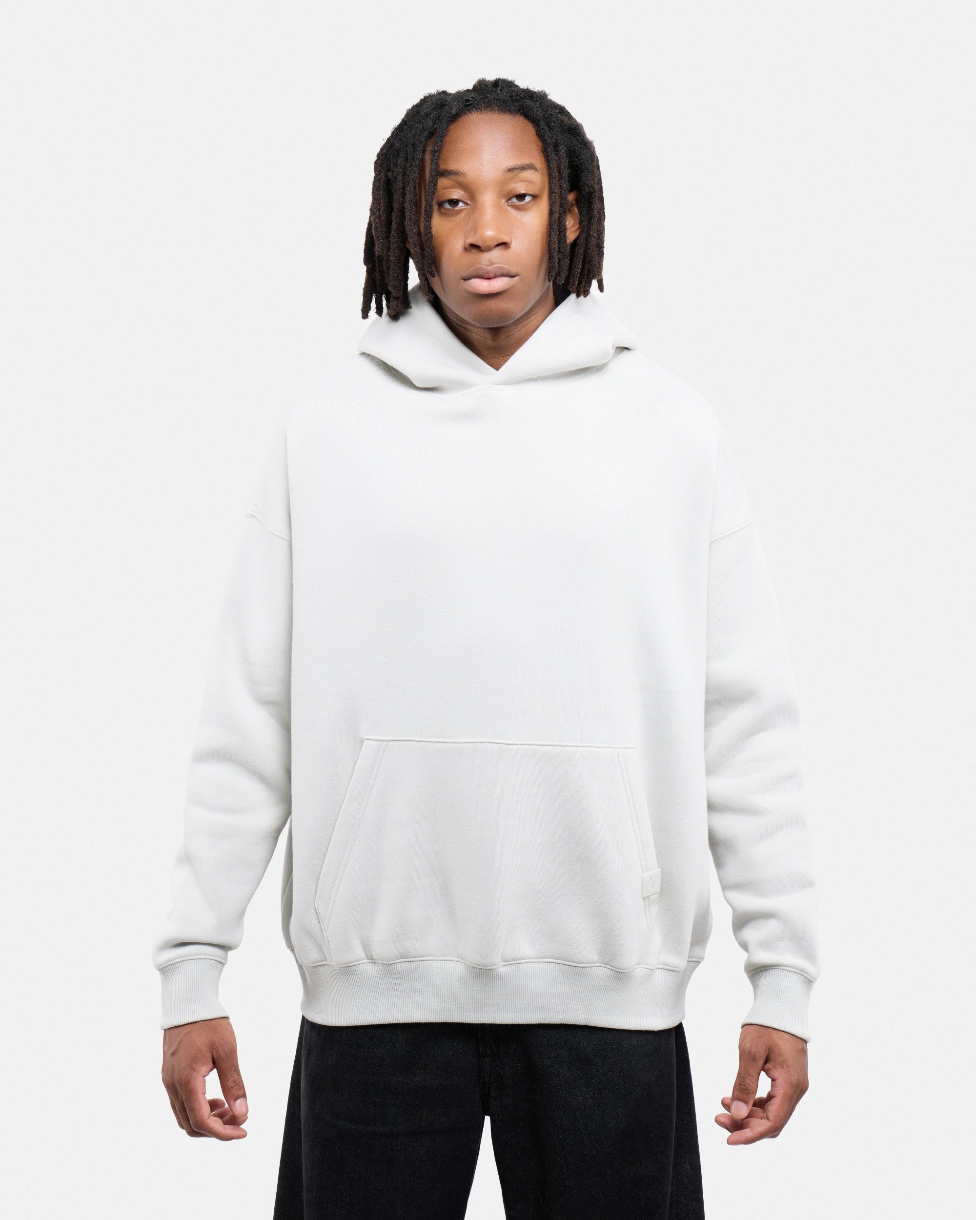 #XRHS3100560 Oversized Drop-Shoulder Pullover Hoodie