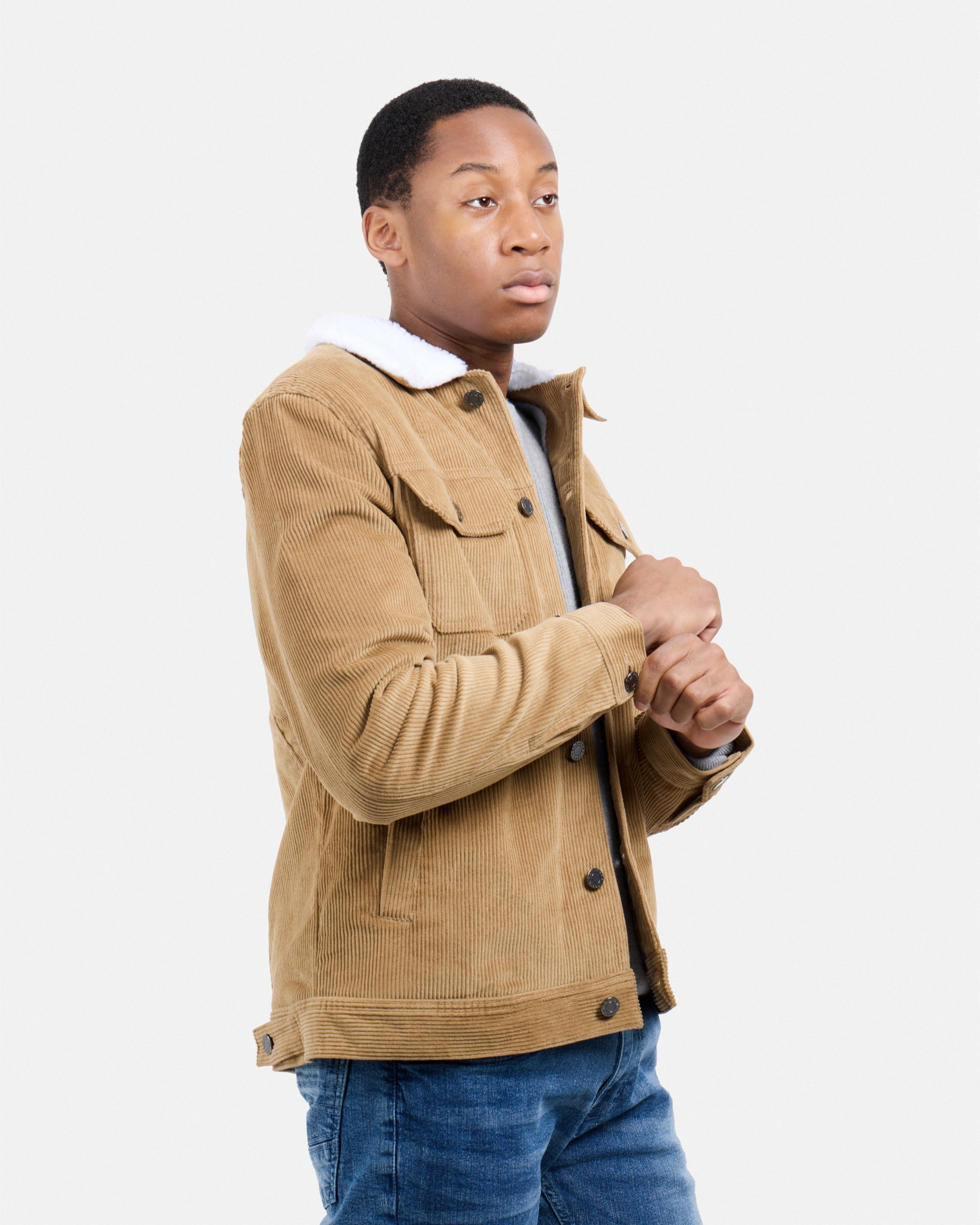 #XRJK5100558 Corduroy Trucker Jacket-thumbmail-21