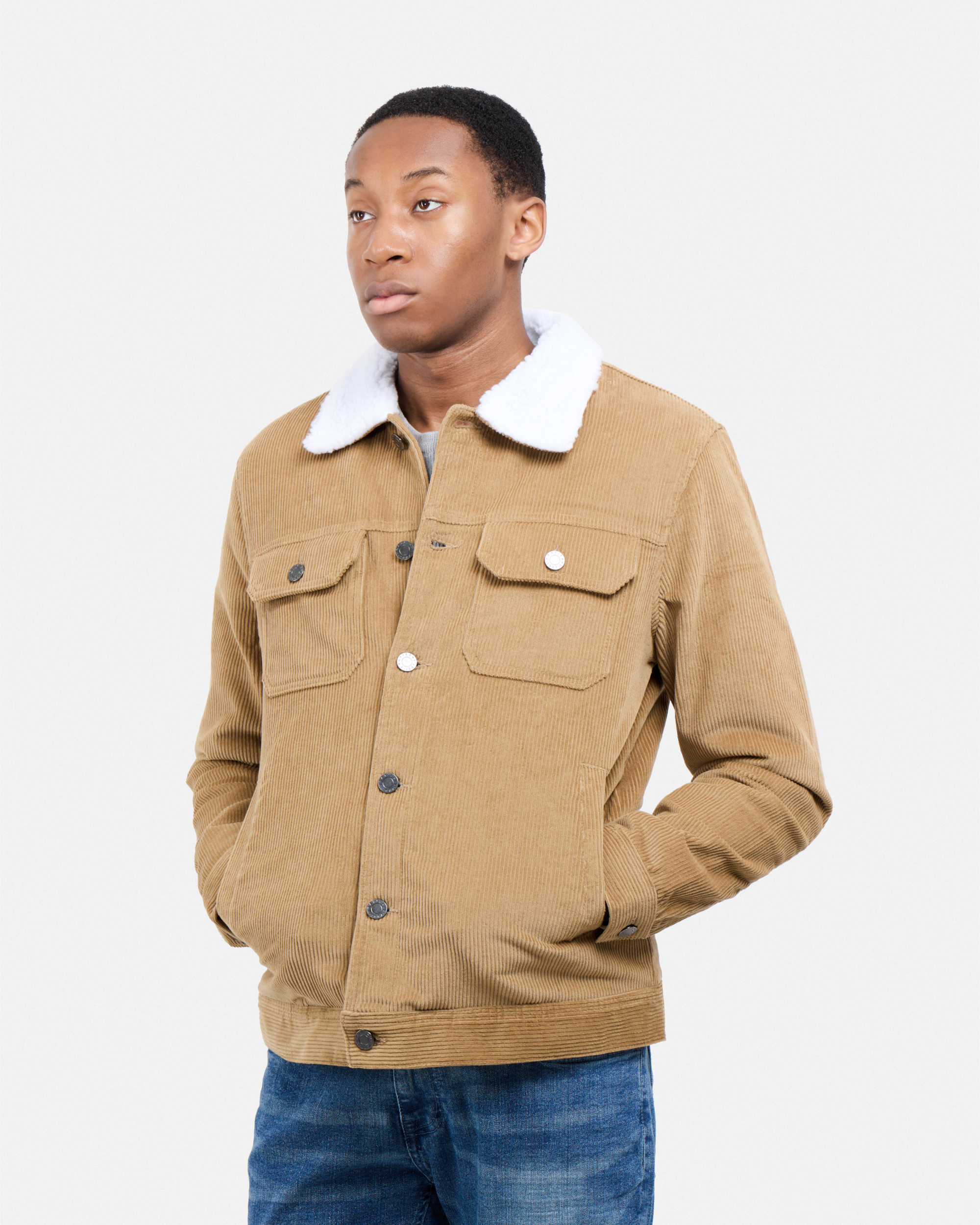 #XRJK5100558 Corduroy Trucker Jacket-thumbmail-23