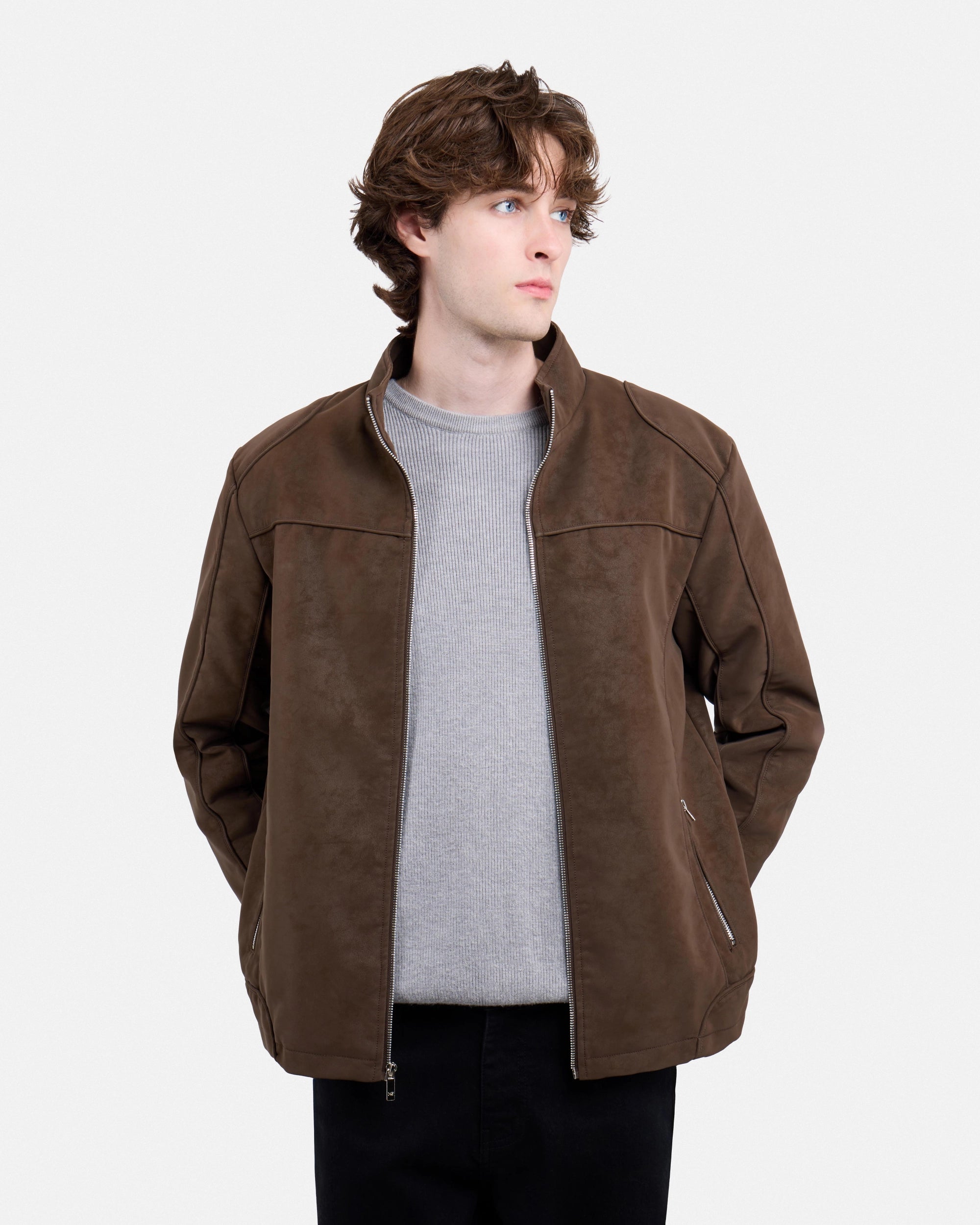 Men's Full-Zip Moto PU Jacket-thumbmail-23