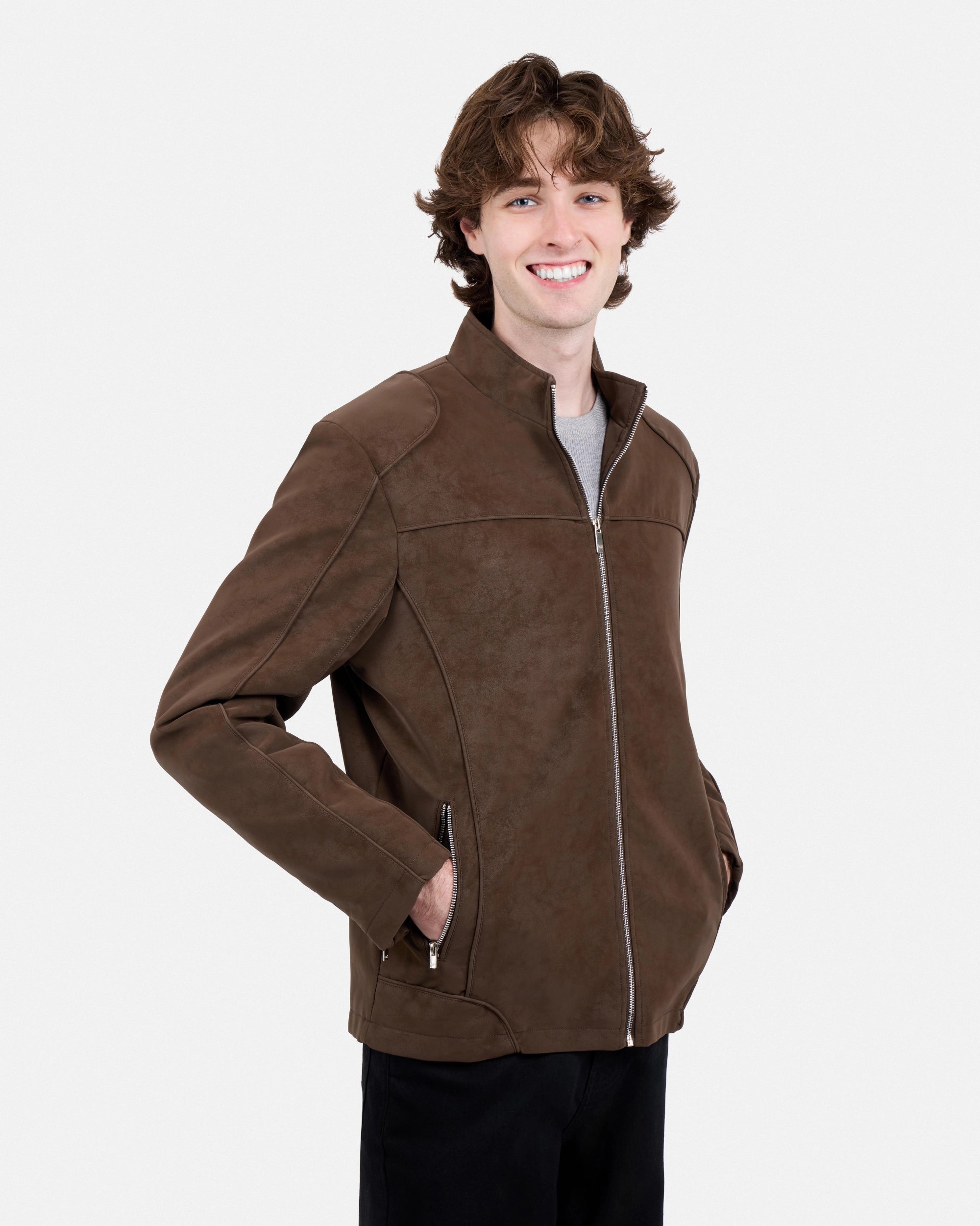 Men's Full-Zip Moto PU Jacket-thumbmail-22