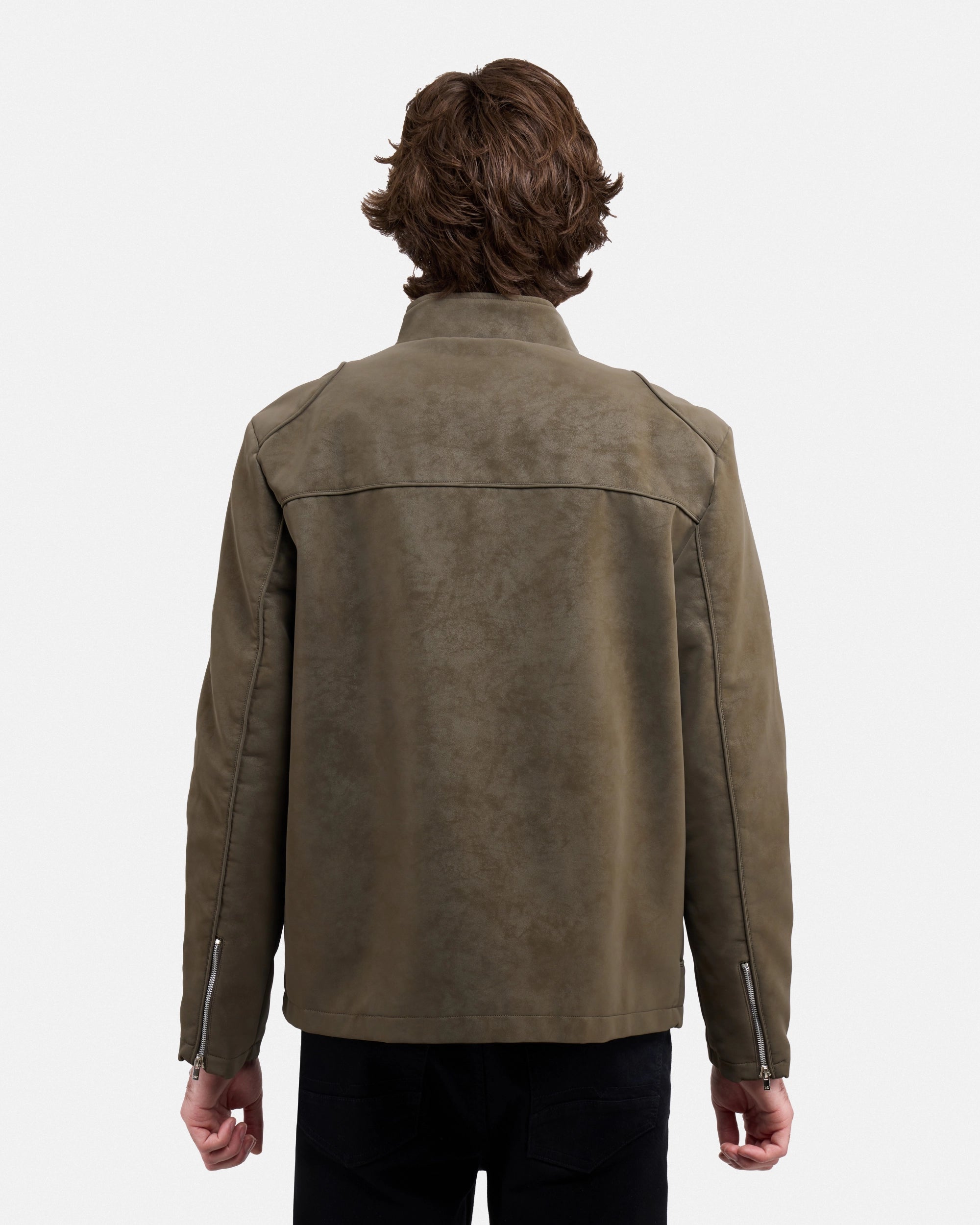 Men's Full-Zip Moto PU Jacket-thumbmail-29