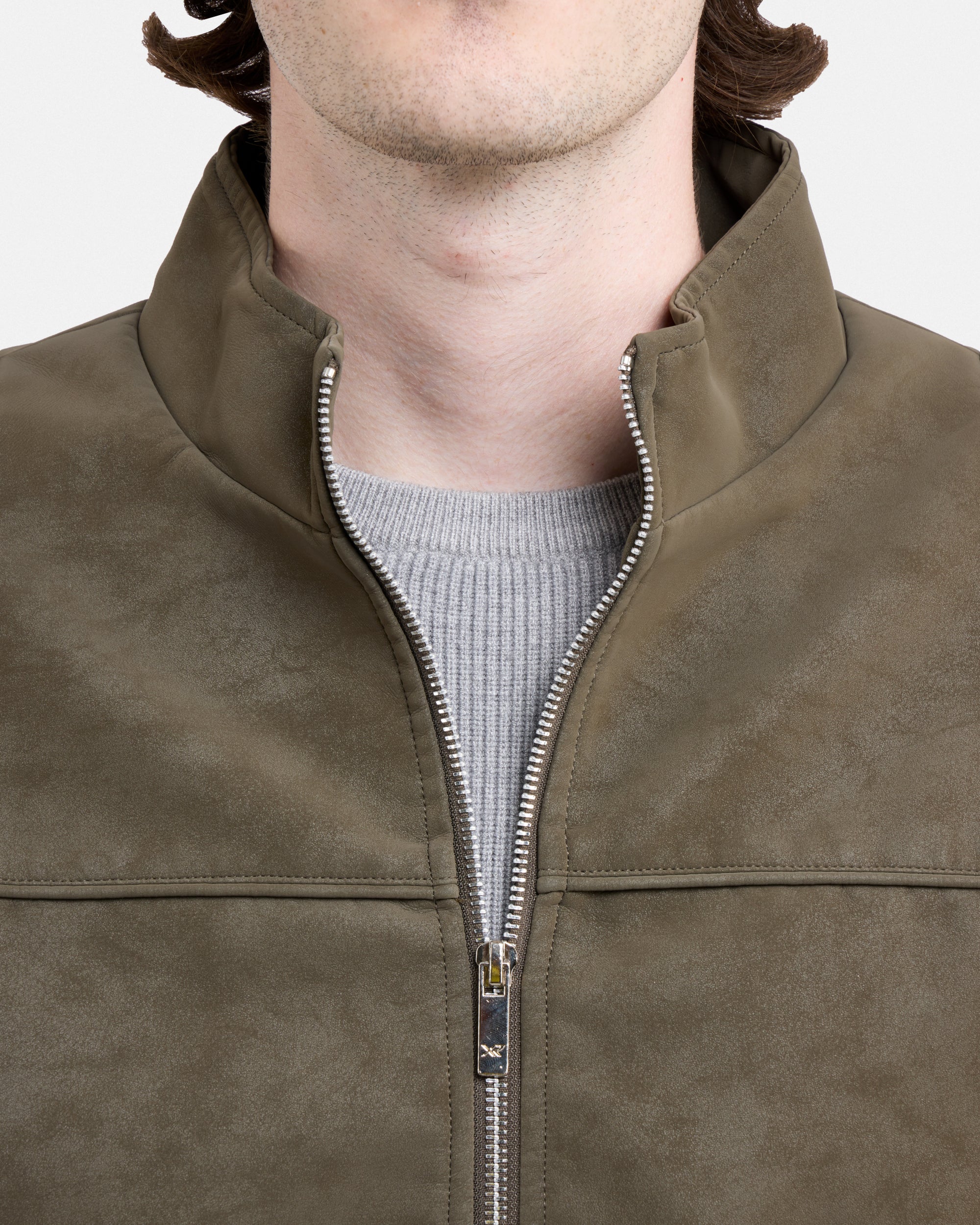 Men's Full-Zip Moto PU Jacket-thumbmail-33